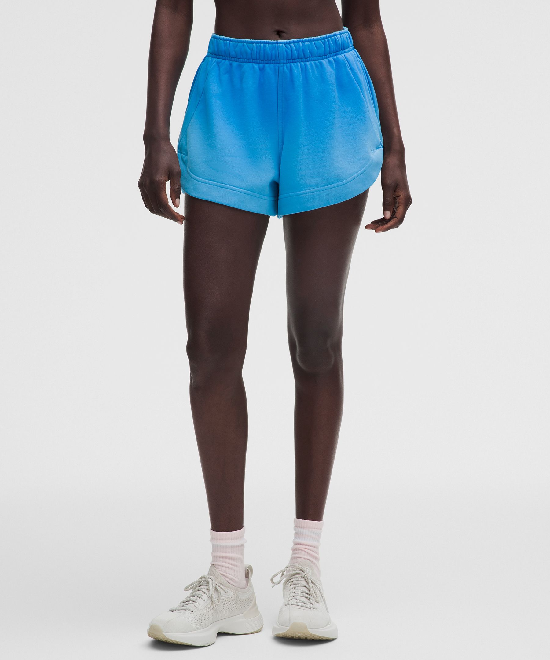 Scuba Oversized Mid-Rise Dolphin-Hem Short 3" *Wash