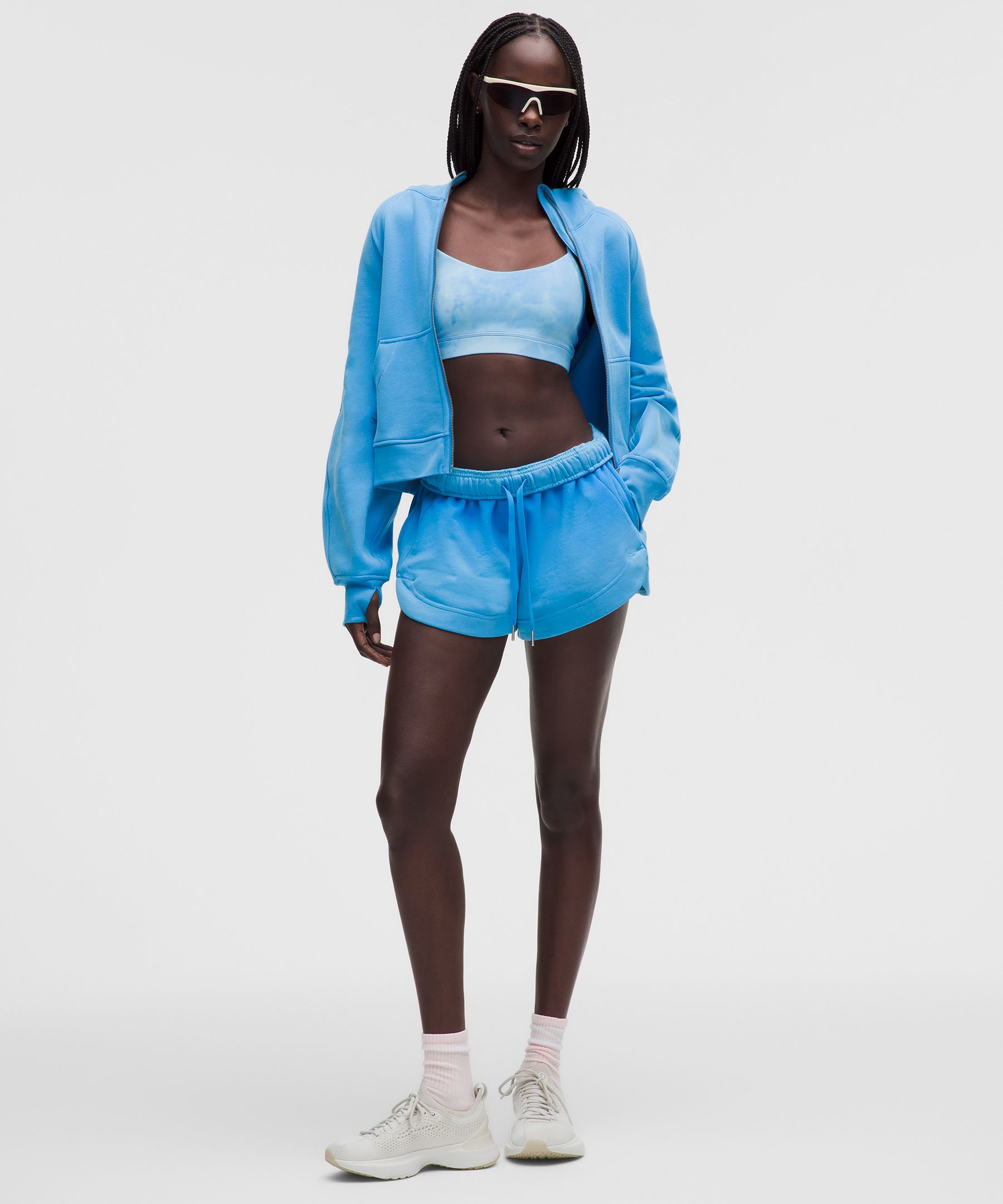 Scuba Oversized Mid-Rise Dolphin-Hem Short 3" *Wash