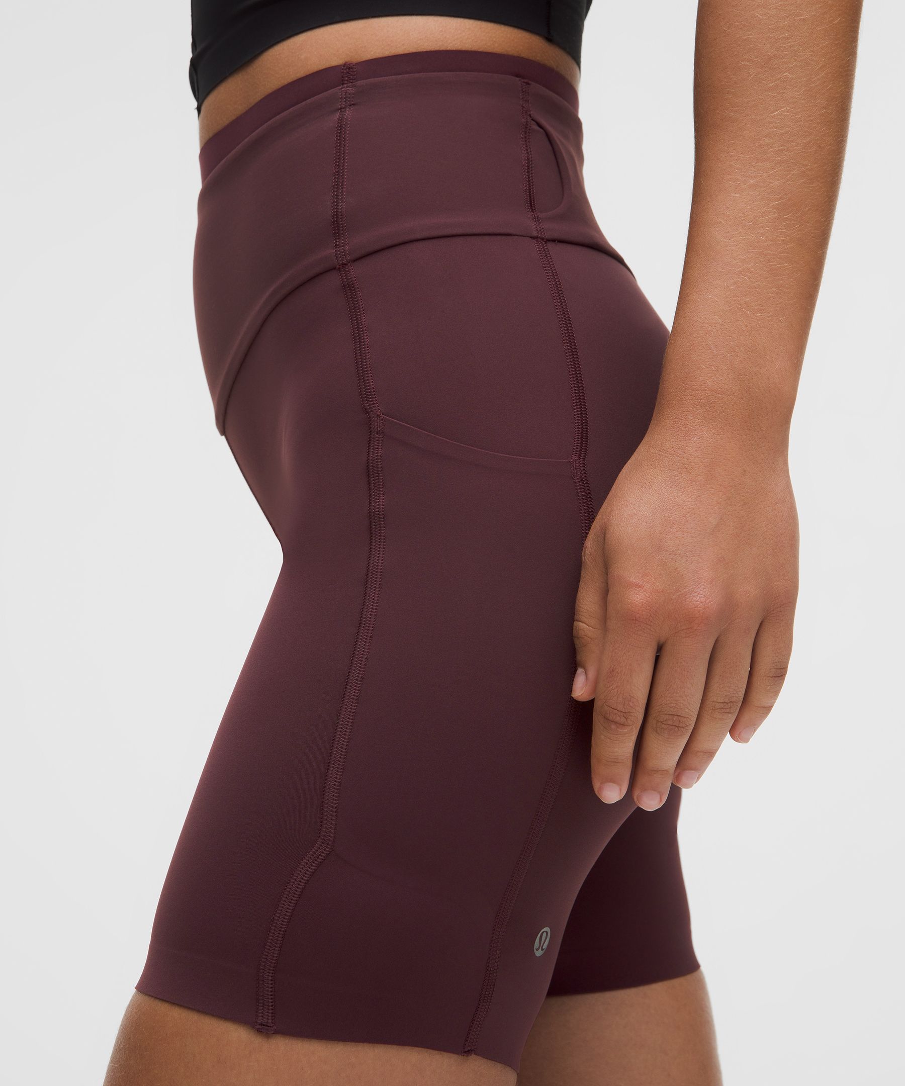 Lululemon Go Further Super-high-rise Race Short 7"