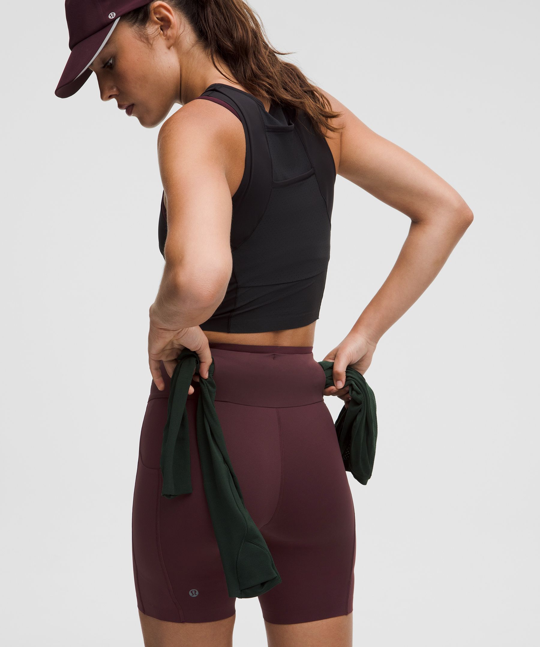 Lululemon Go Further Super-high-rise Race Short 7"
