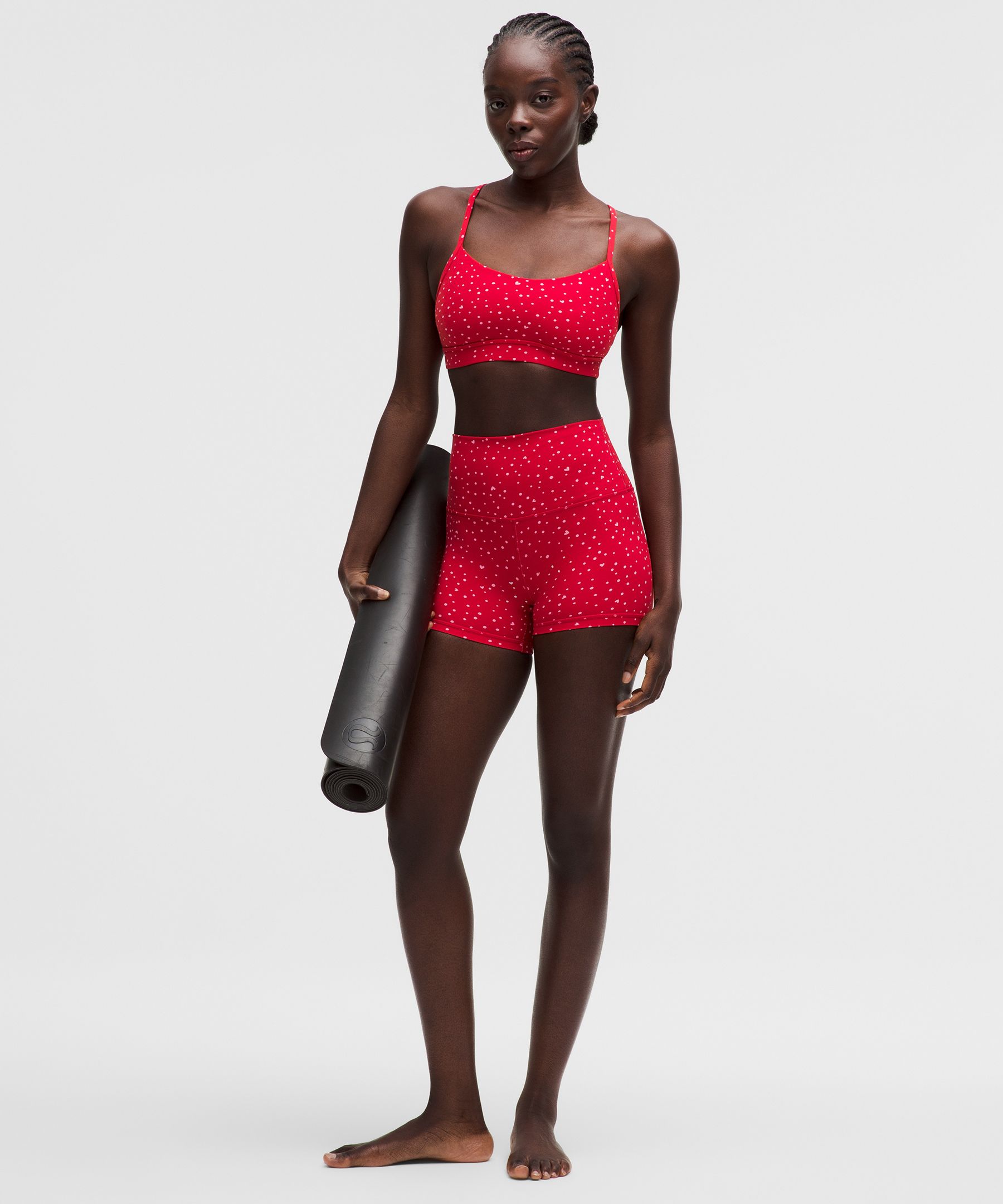 lululemon – Women’s Align High-Rise Shorts – 4″ – Color Red – Size 14