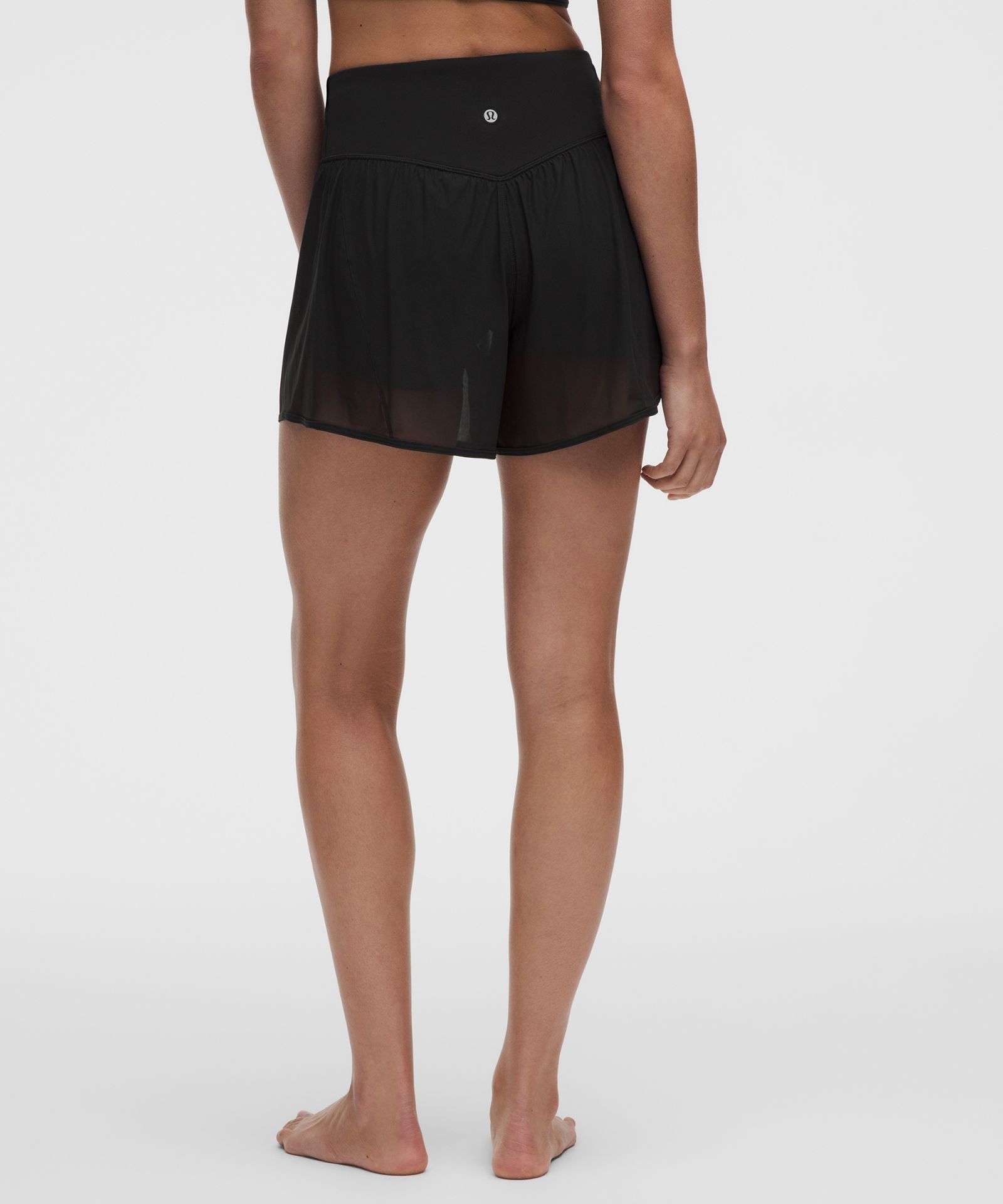 Lululemon Nulu and Mesh High-Rise Studio Short 3.5" — фото 3