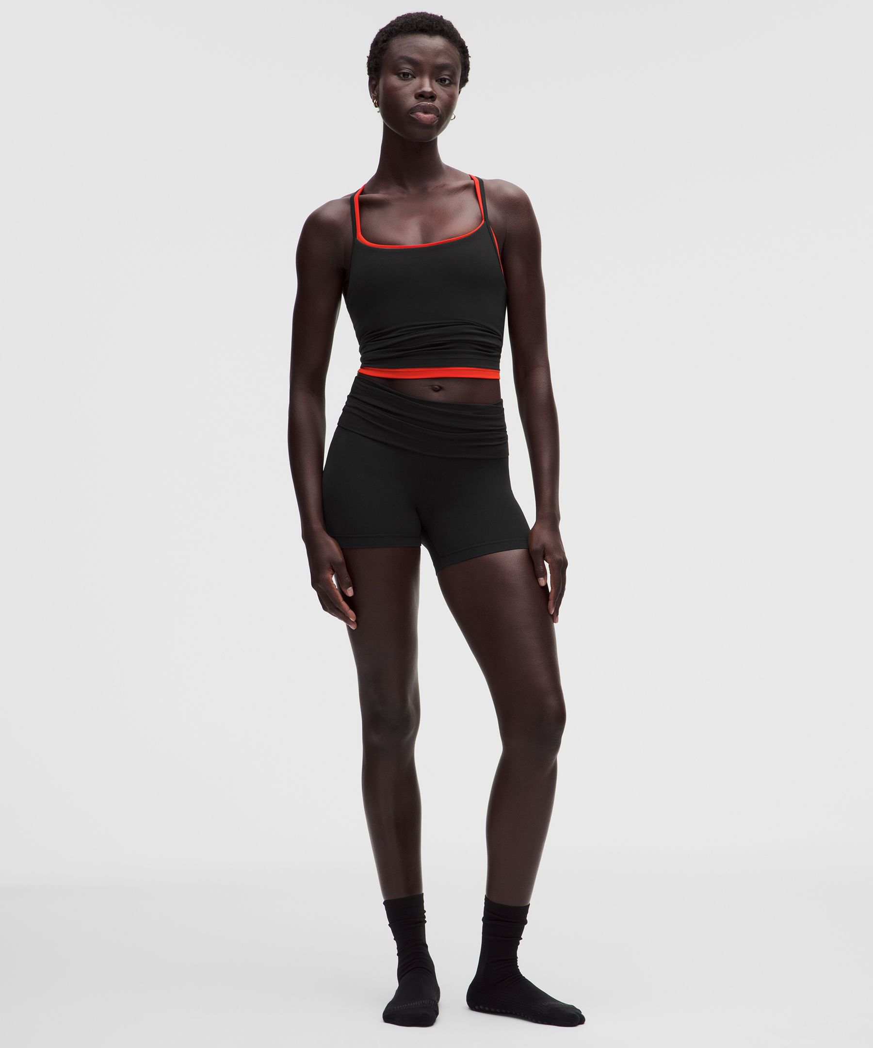 Groove Foldover Mid-Rise Short 4"