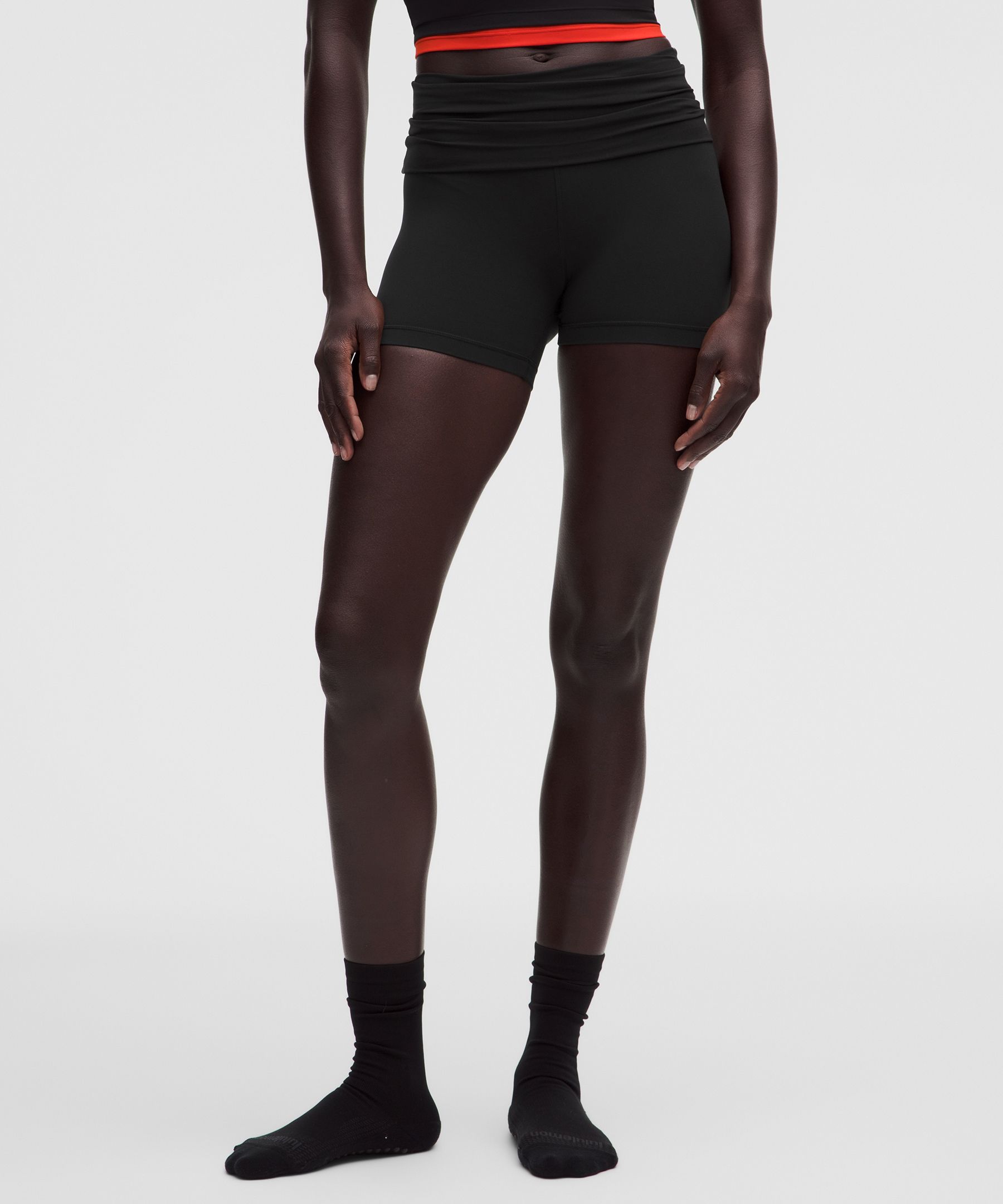 Groove Foldover Mid-Rise Short 4"