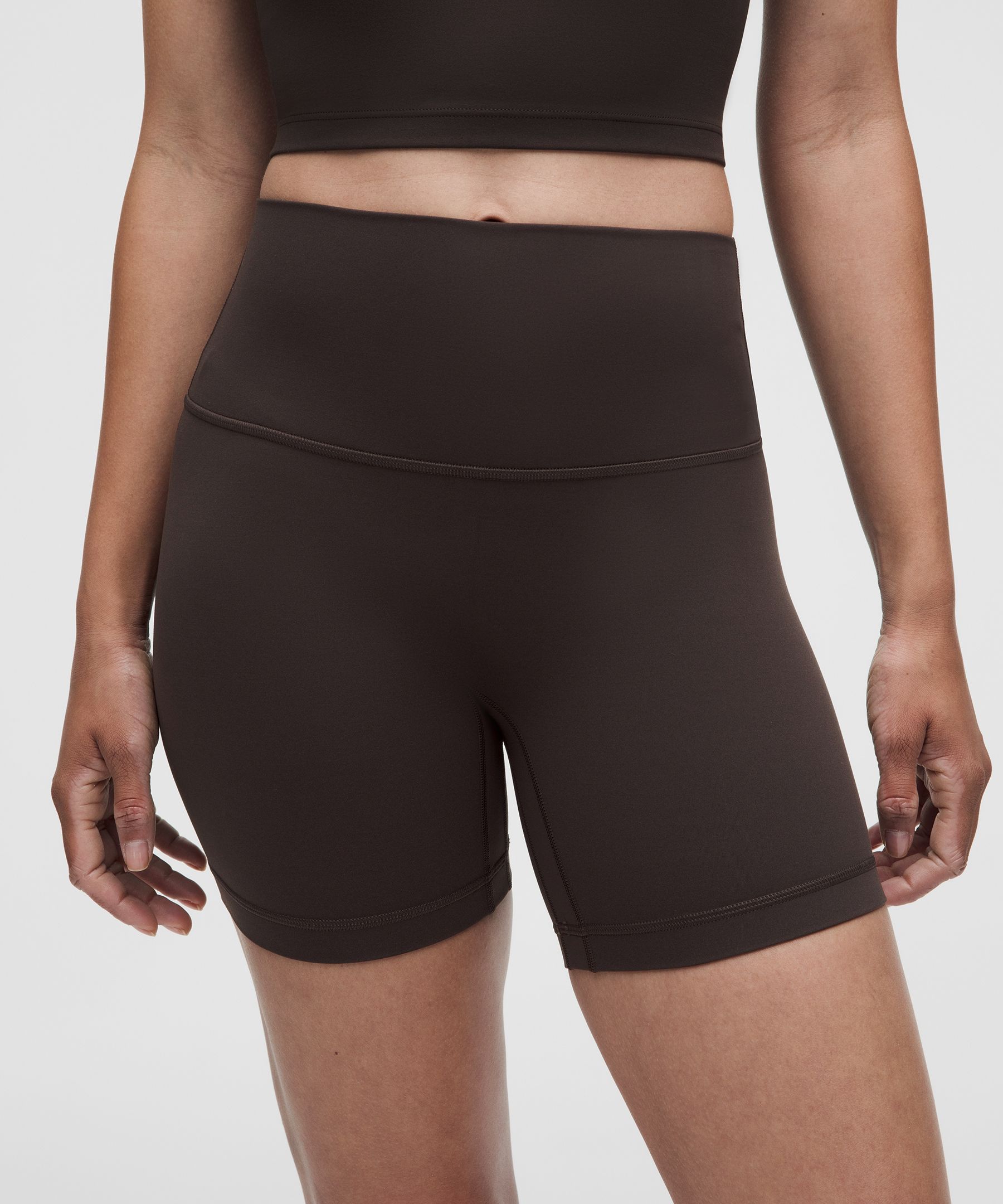 lululemon Align No Line™ High-Rise Short 6" - Brown