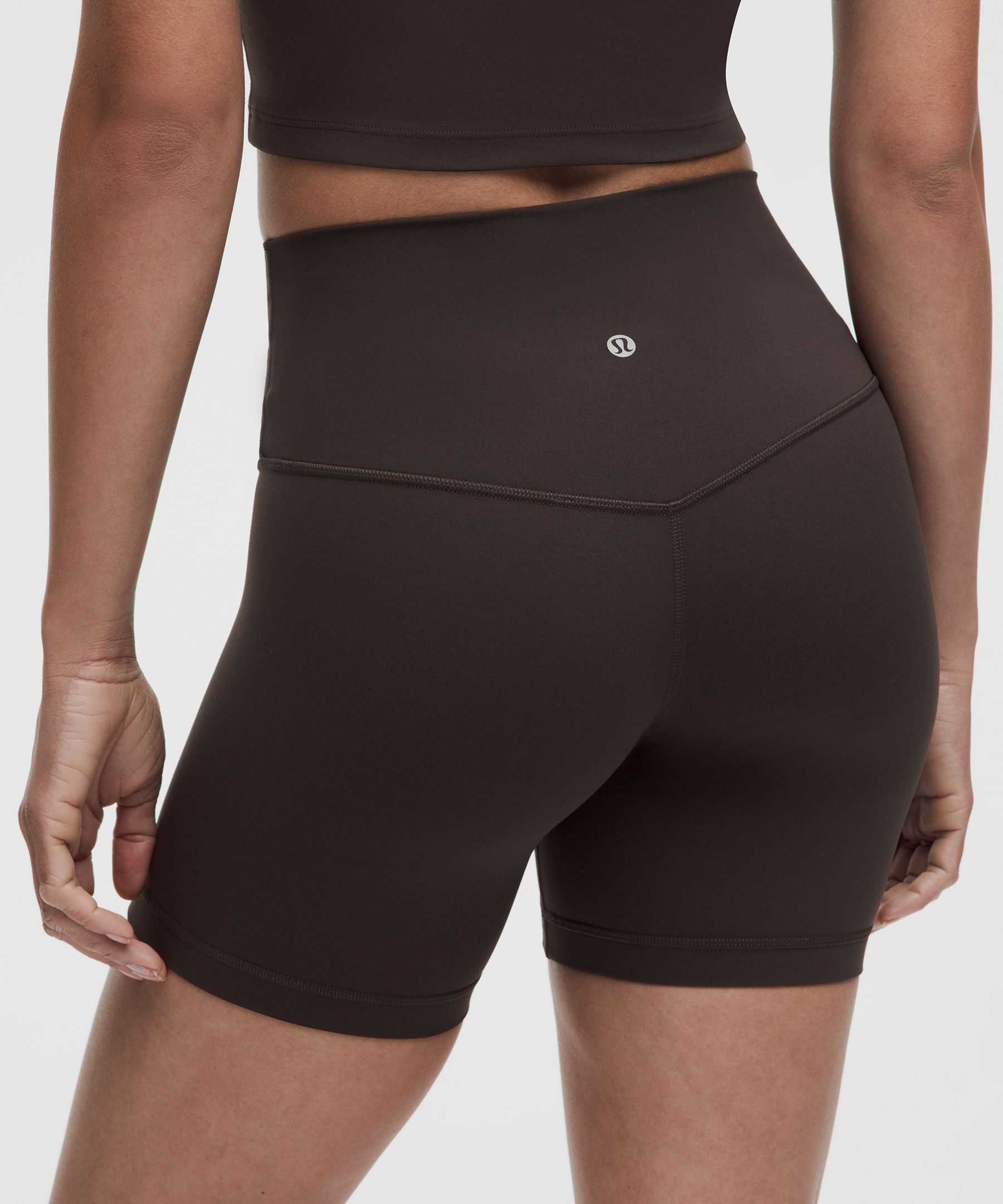 lululemon Align No Line™ High-Rise Short 6" - Brown