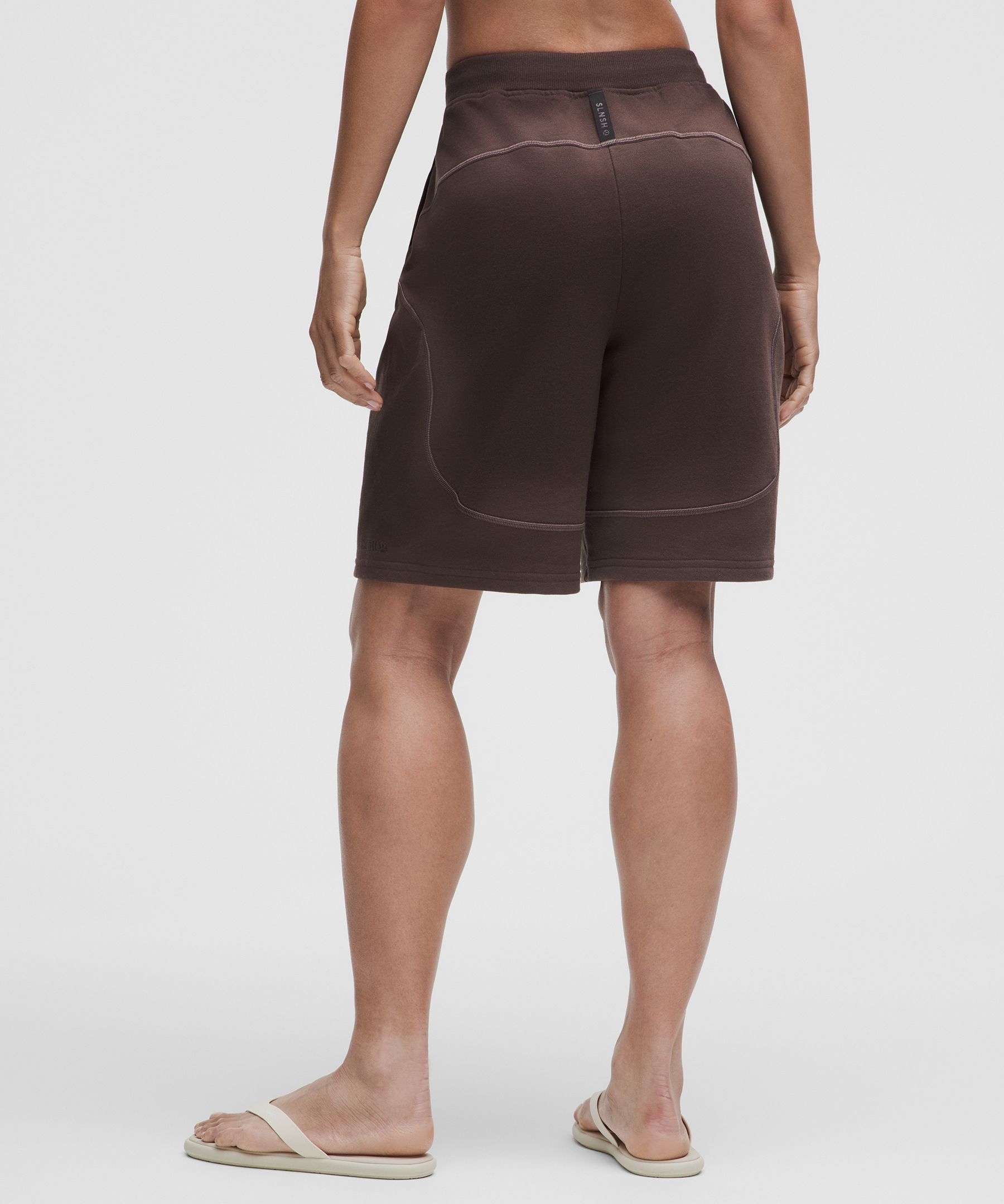 Faded French Terry Mid-Rise Short 9" *SLNSH Collection