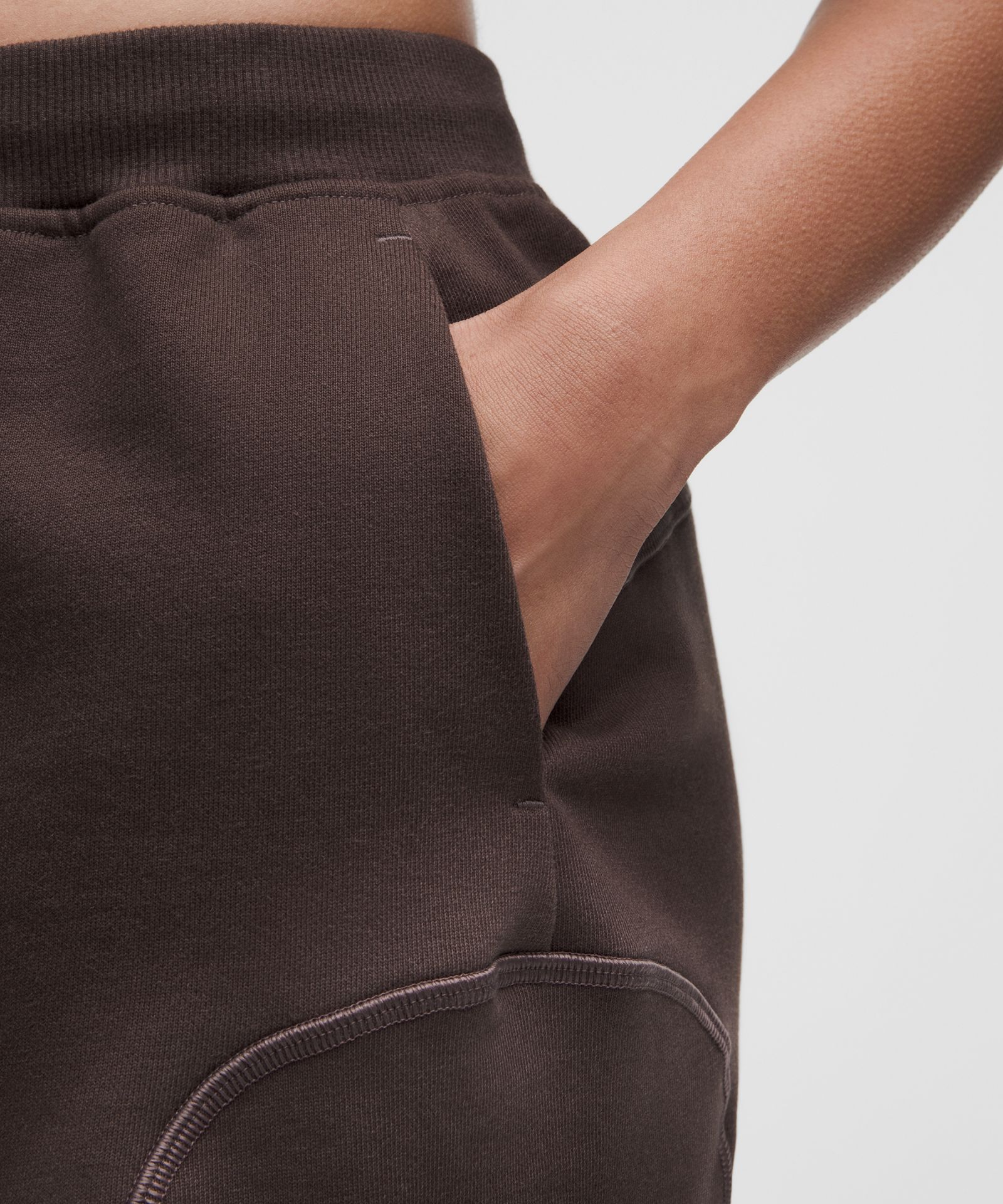 Женские шорты Lululemon Faded French Terry 9 — фото 5