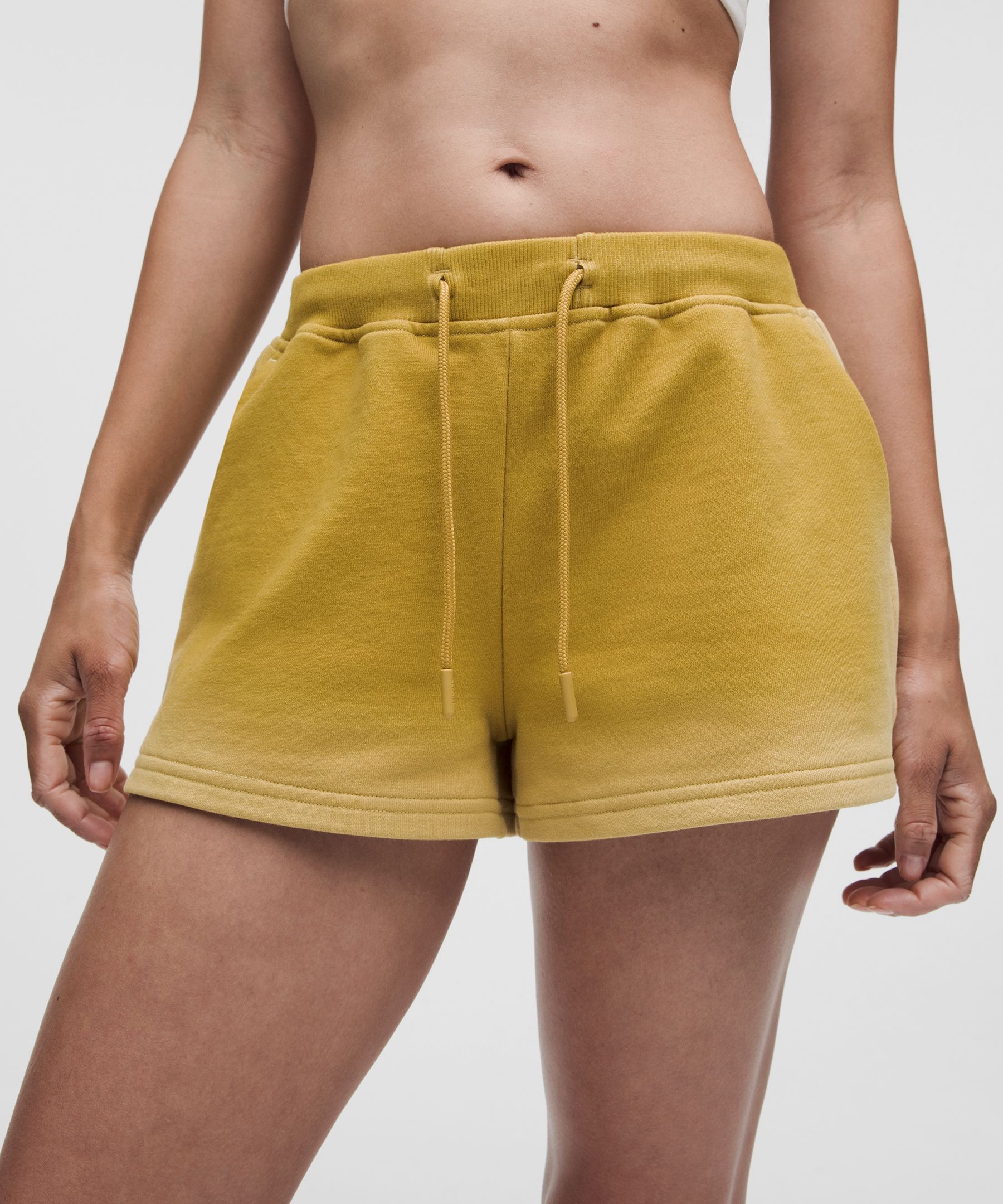 Faded French Terry Mid-Rise Short 2"