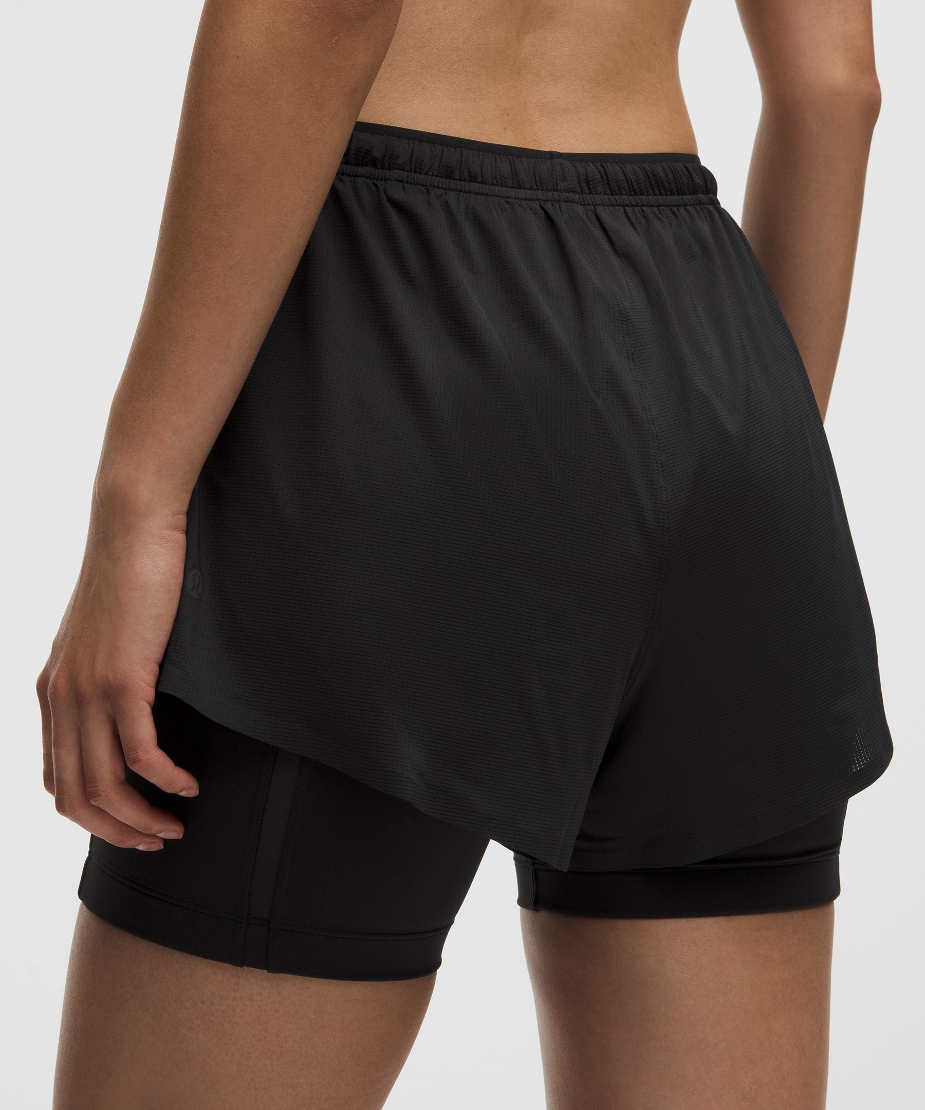 Lightweight 2-in-1 Running High-Rise Short