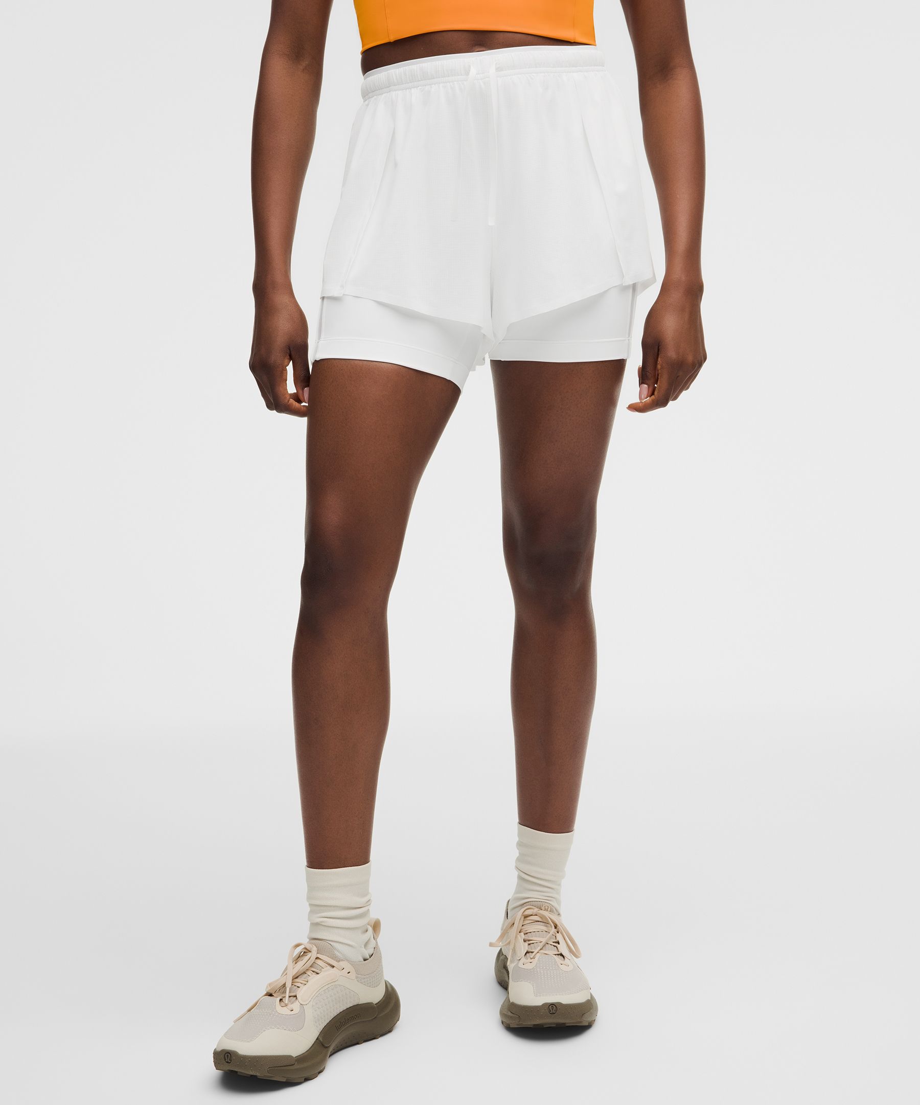 Lightweight 2-in-1 Running High-Rise Short