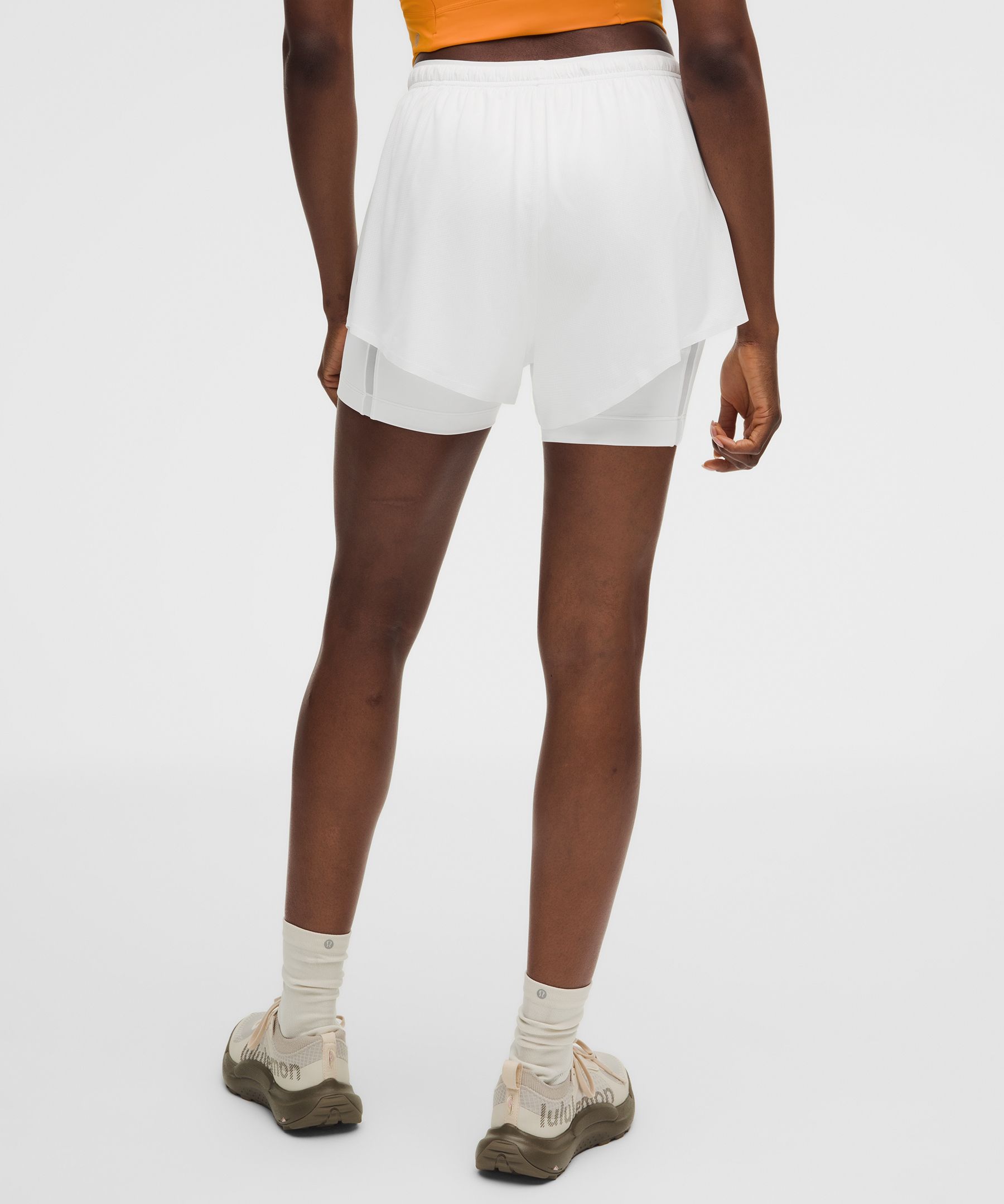 Lightweight 2-in-1 Running High-Rise Short