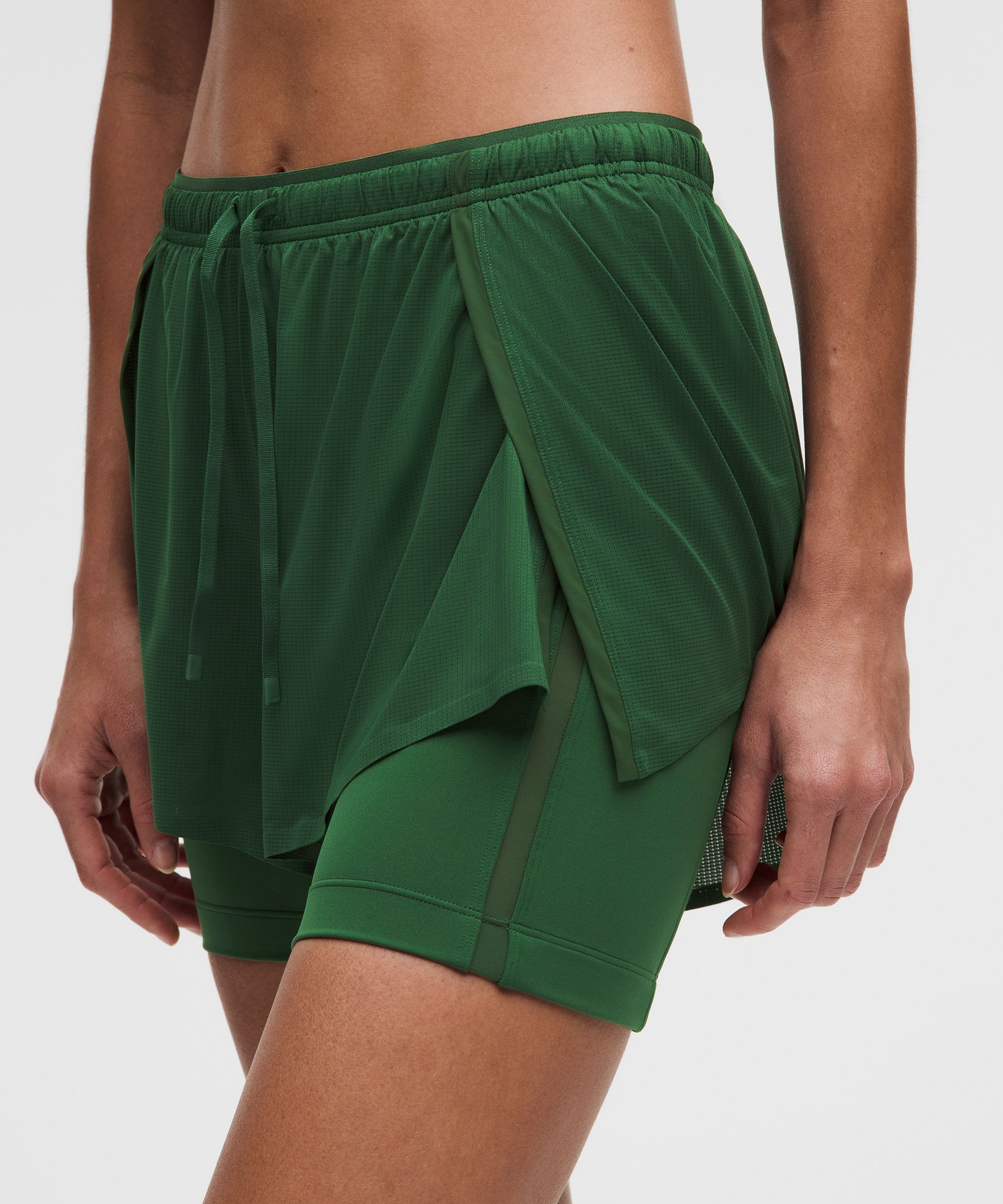 Lightweight 2-in-1 Running High-Rise Short