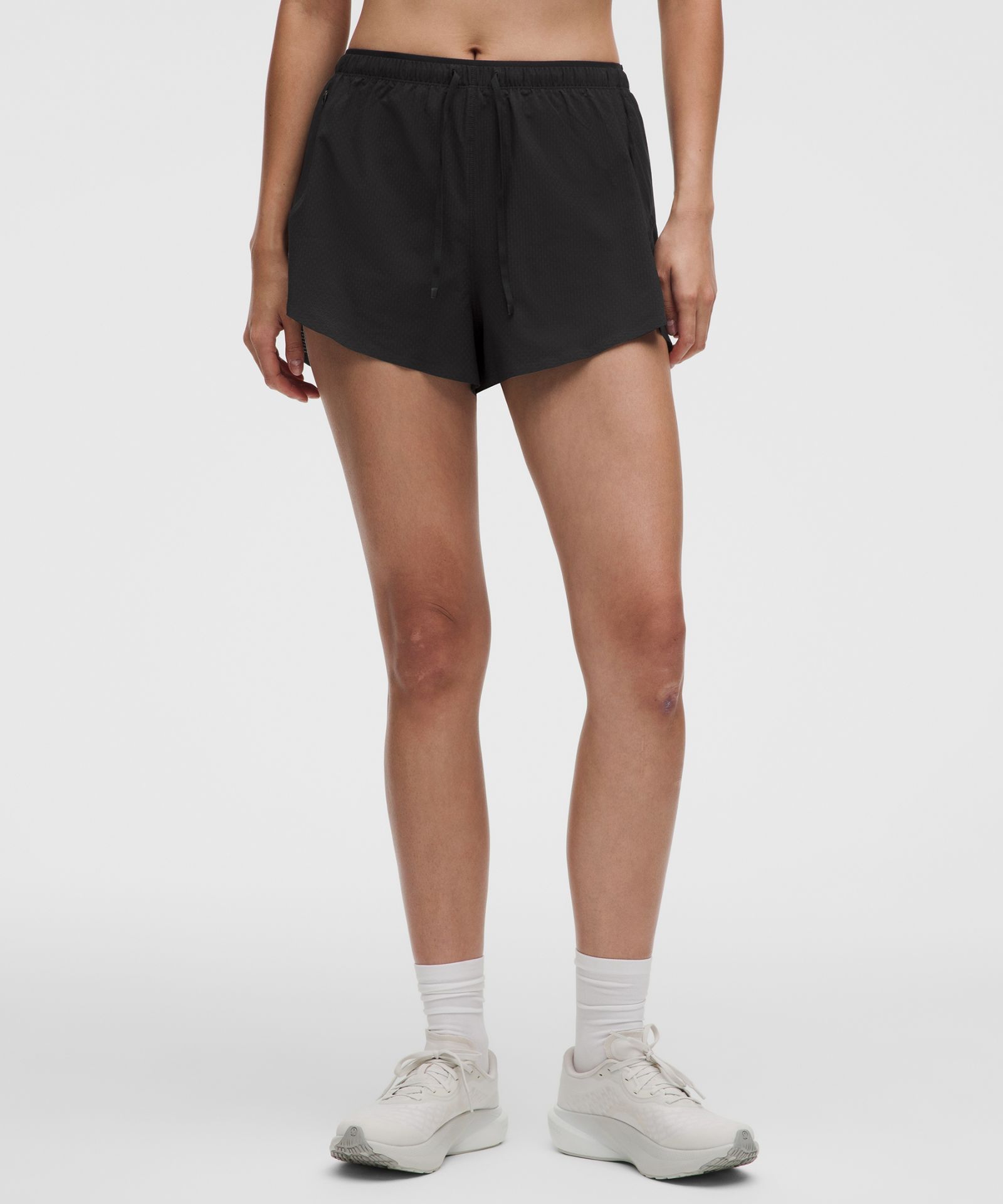 Женские беговые шорты Lululemon Textured Mesh 2.5 — фото 2