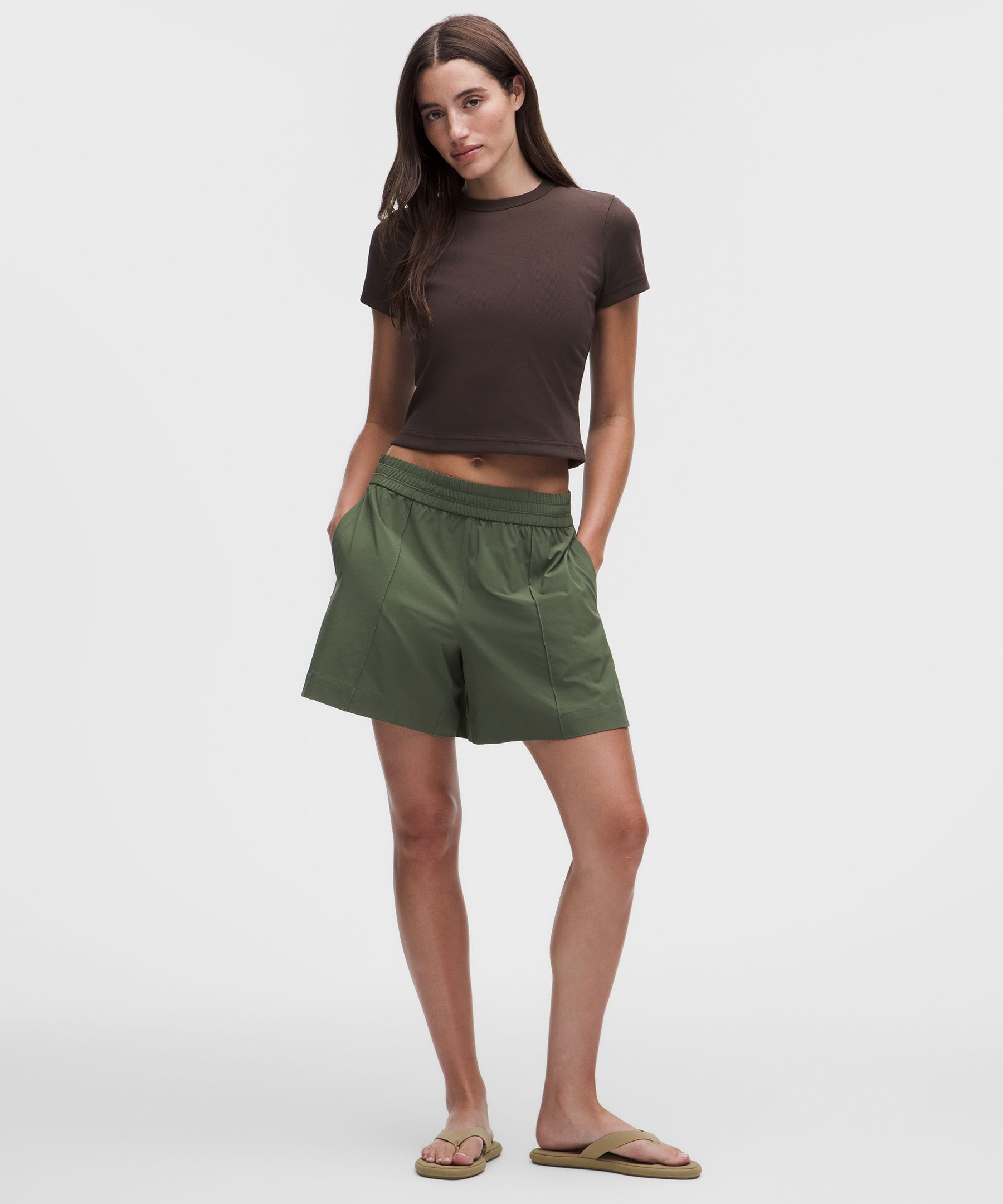 Short taille mi-haute Breezily 15 cm