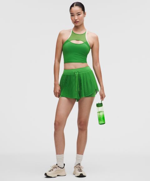 Lululemon Ace Advantage High-Rise Pleated Tennis Short 2"