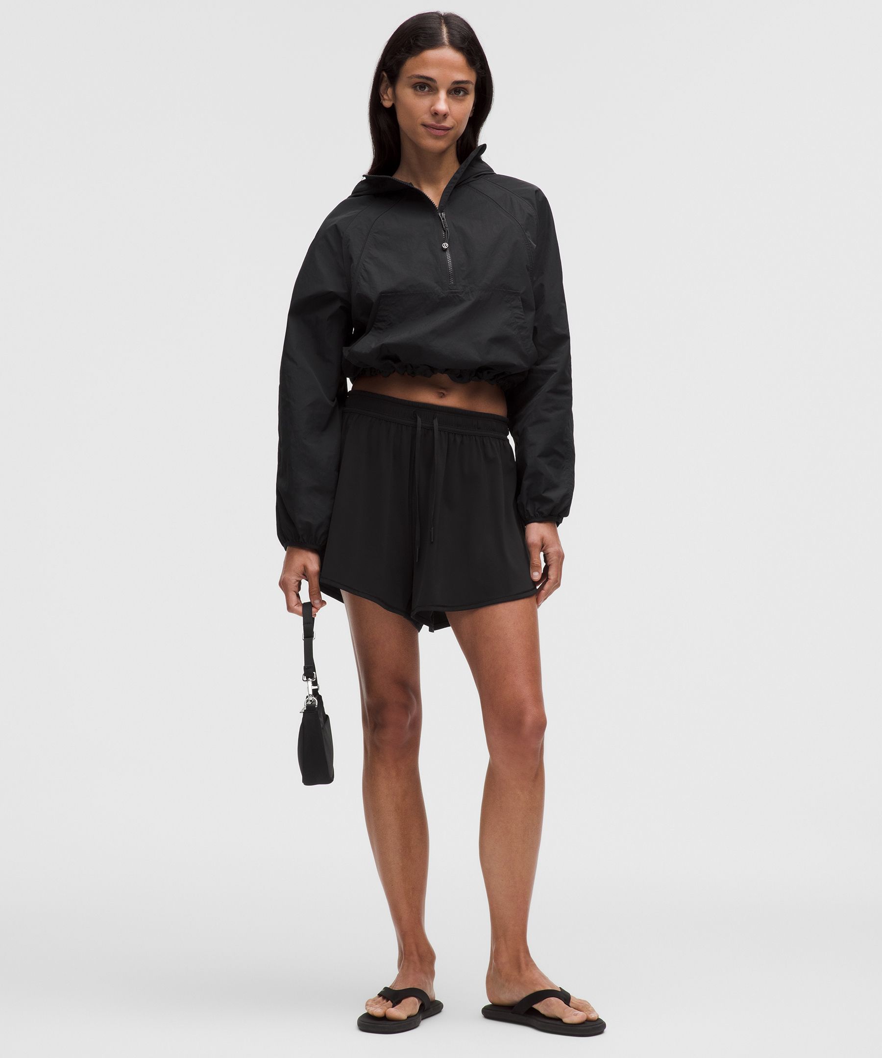 Silky High-Rise Relaxed Short 3"