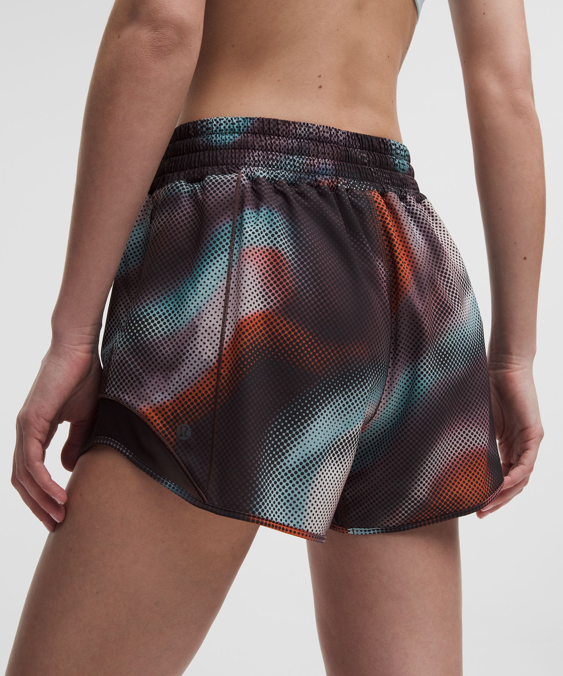 Short Hotty Hot doubl&eacute; taille haute 10&nbsp;cm