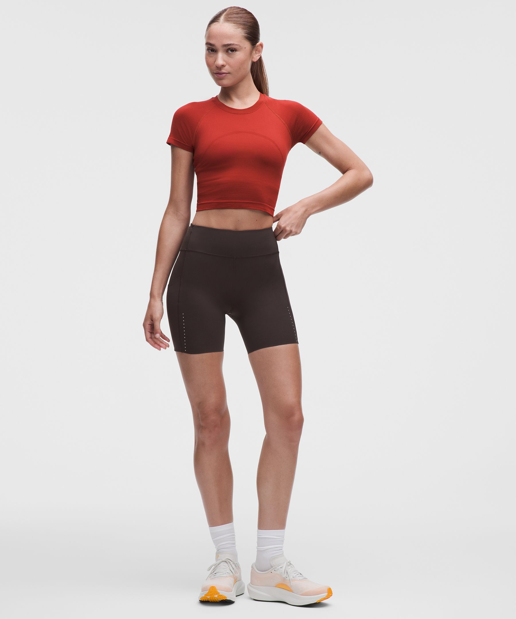 Fast and Free-Shorts mit hohem Bund und 6&nbsp;Taschen 15&nbsp;cm *Aktualisiertes Design