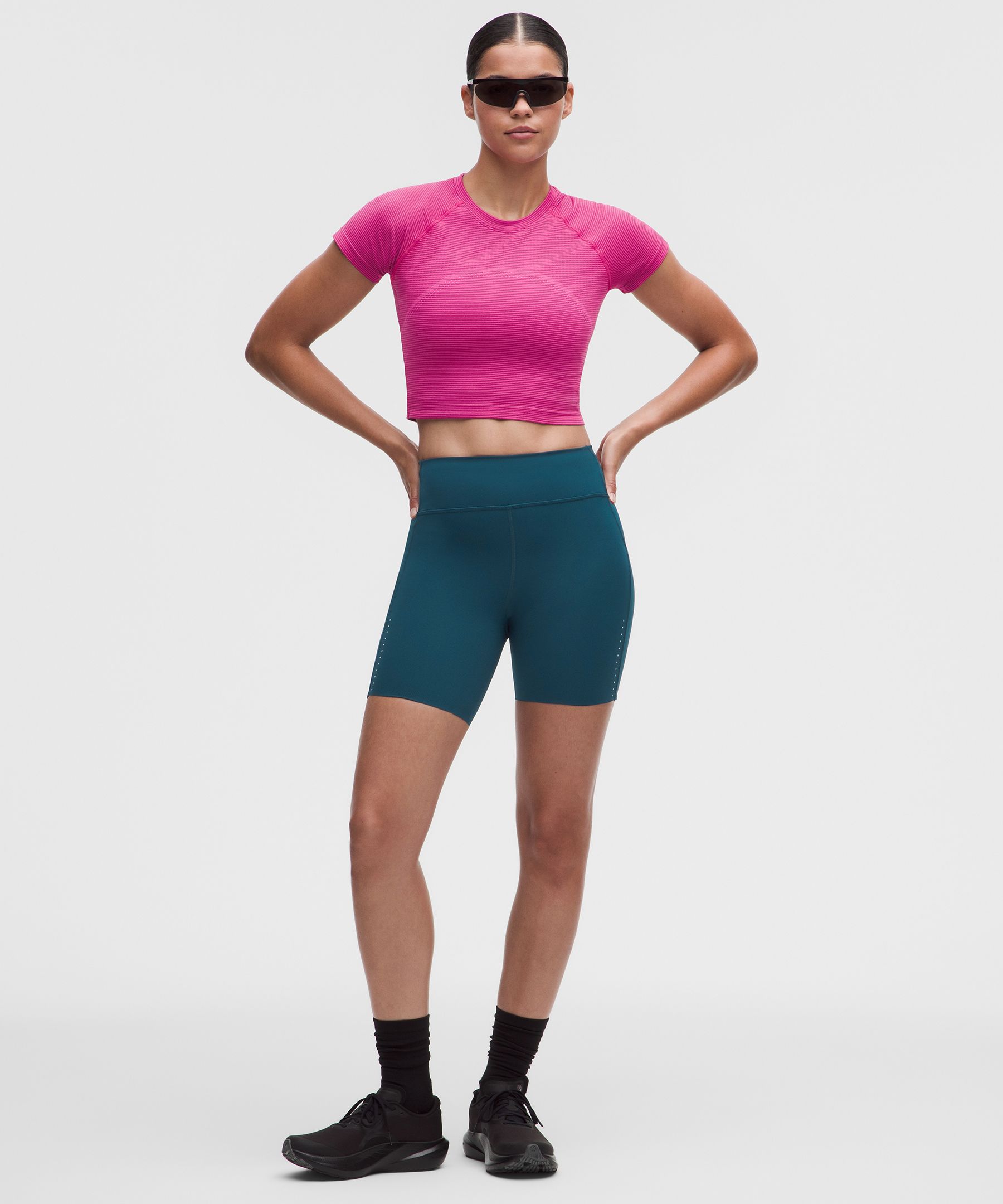 Fast and Free-Shorts mit hohem Bund und 6&nbsp;Taschen 15&nbsp;cm *Aktualisiertes Design