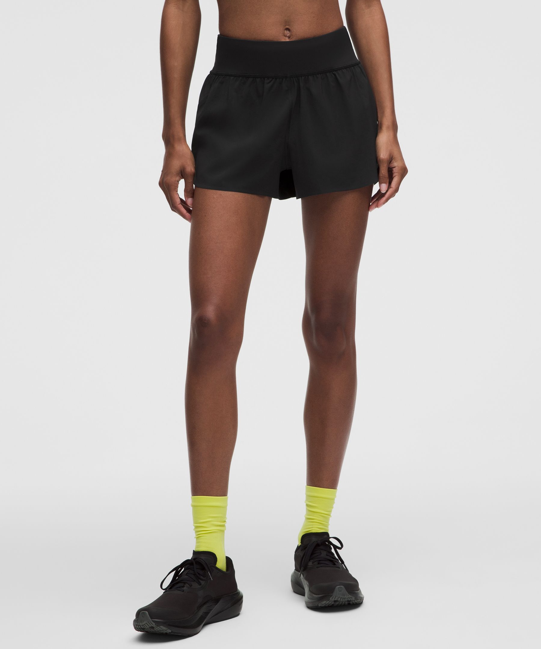 Fast and Free Mid-Rise Split Short 3" *Updated Design
