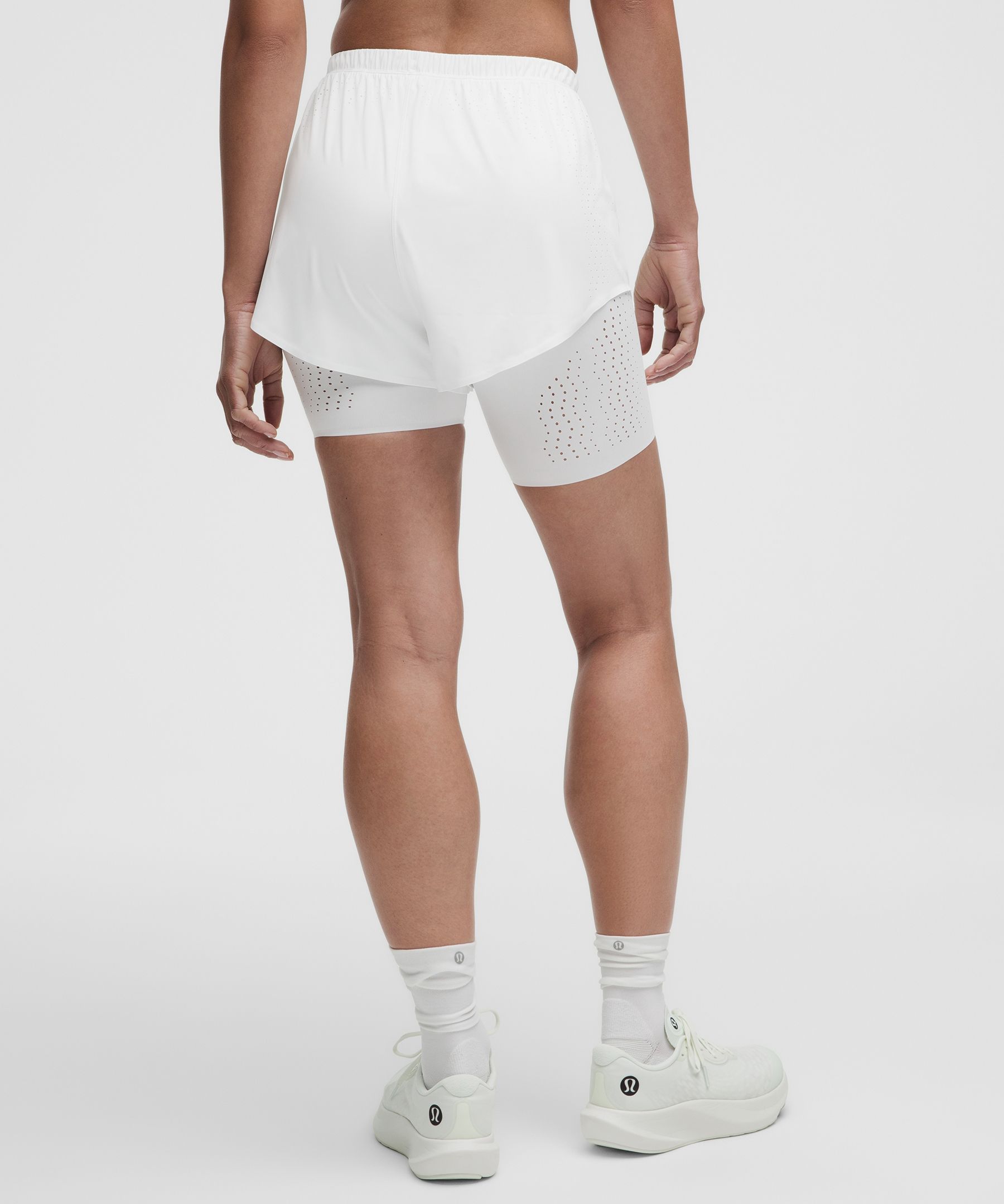 Sleek Perforated 2-in-1 High-Rise Short