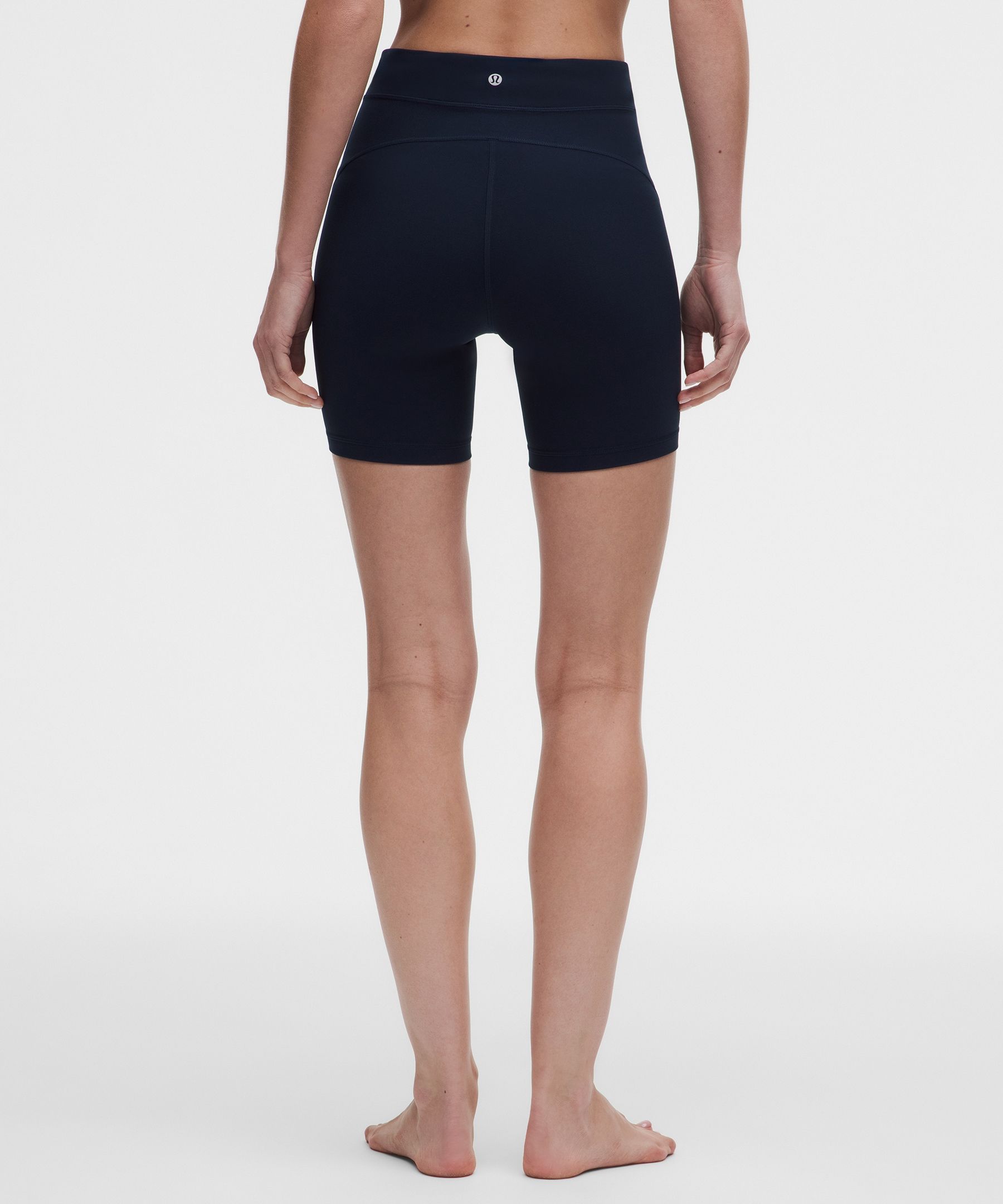 Leggings cortos Groove de talle alto, 15&nbsp;cm *Ribete en contraste