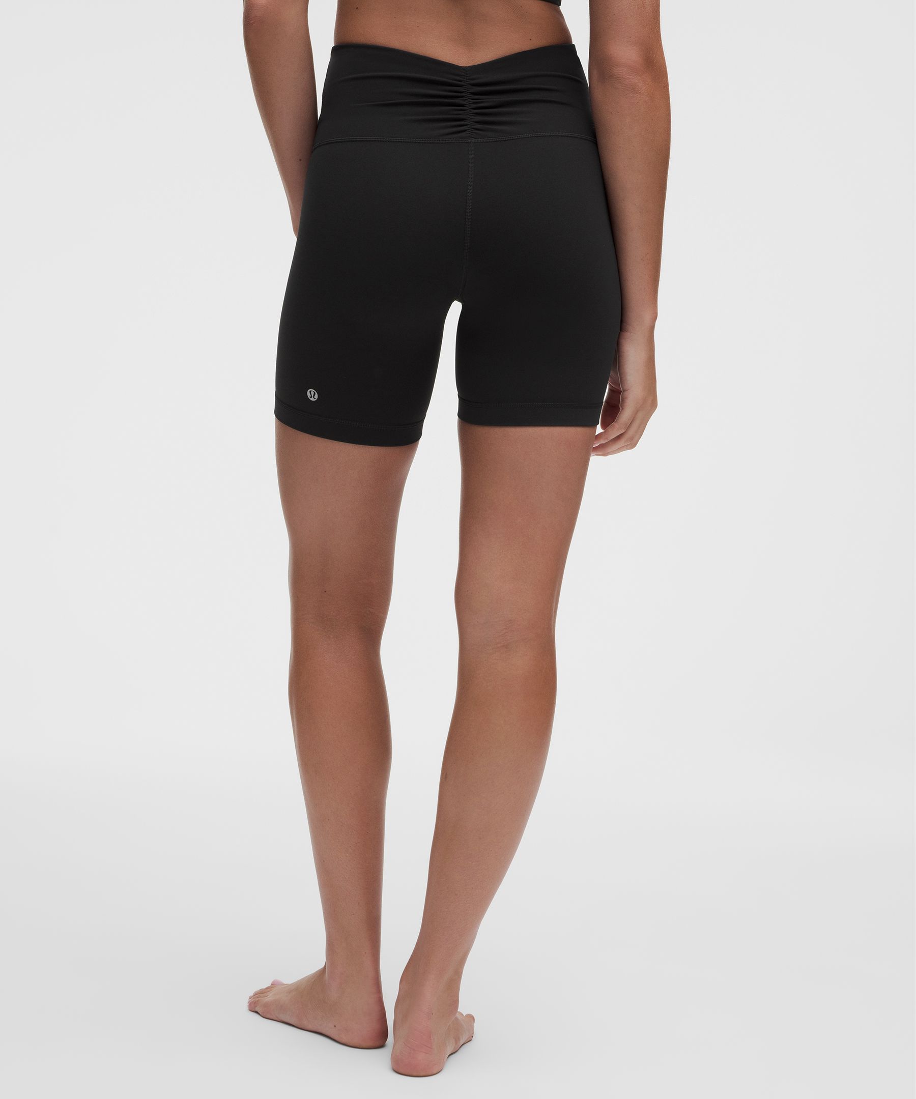 All It Takes Back-Ruched High-Rise Short 6"