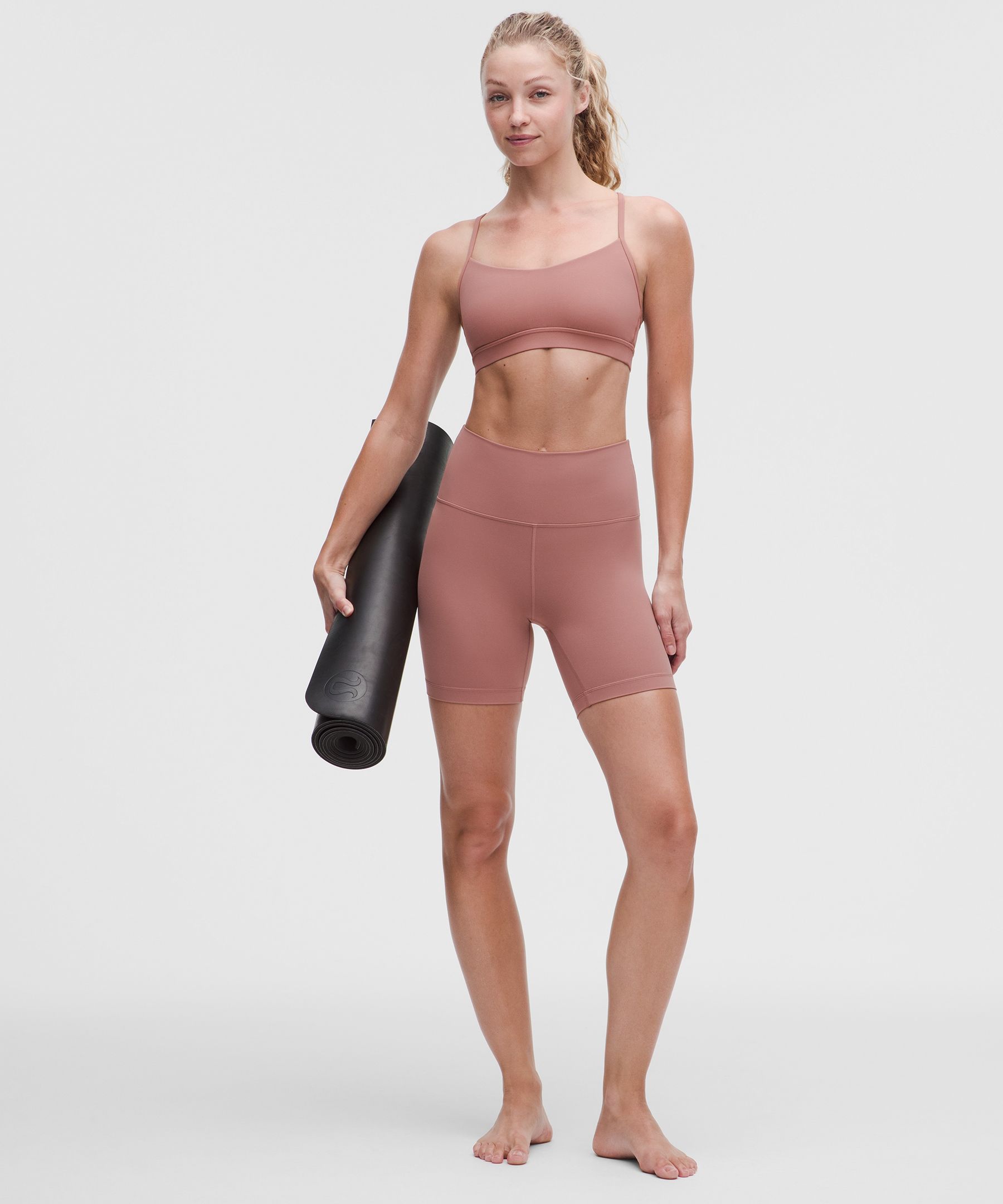 All It Takes Back-Ruched High-Rise Short 6"