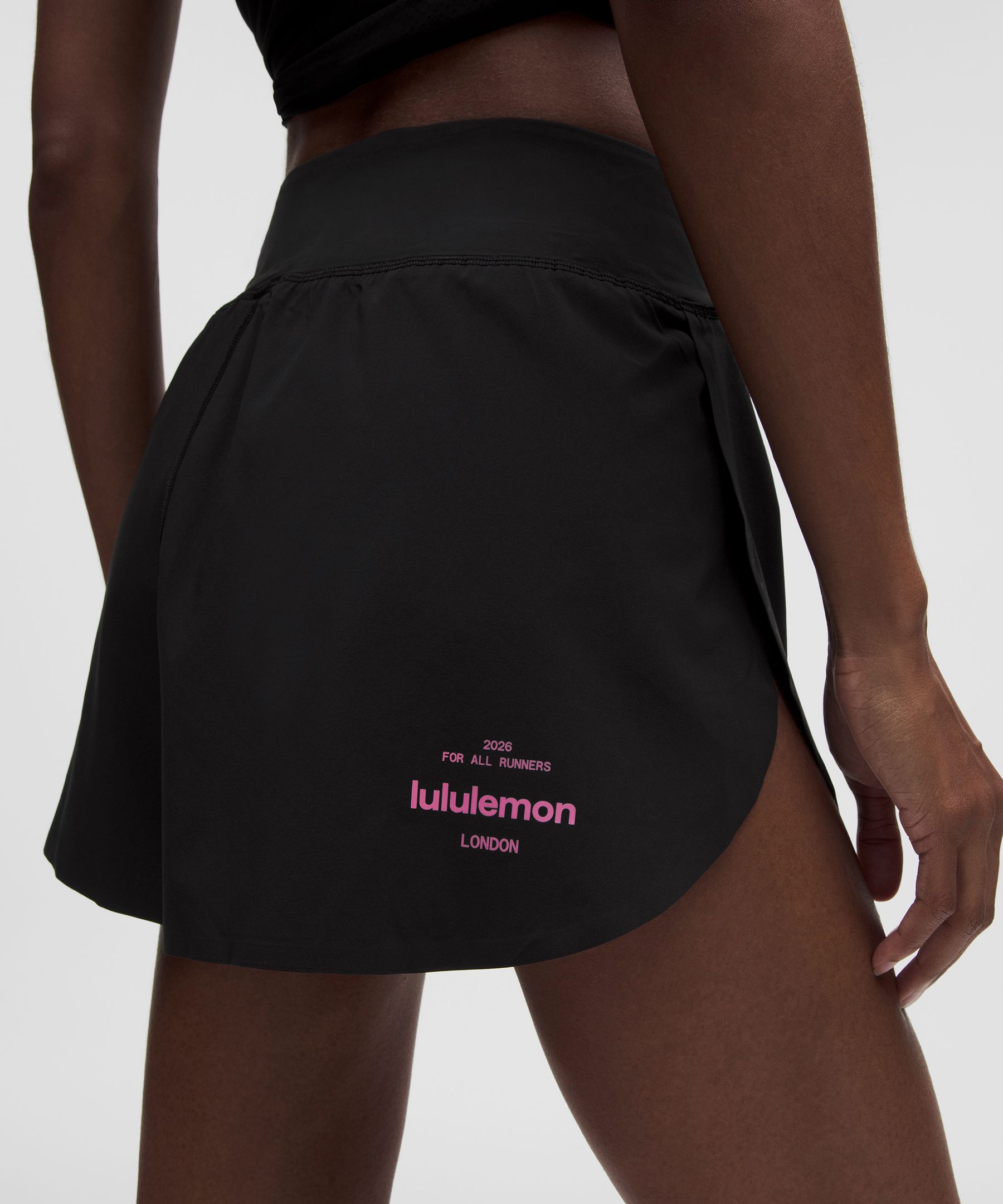 Fast and Free High-Rise Classic-Fit Split Short 3" *London '26