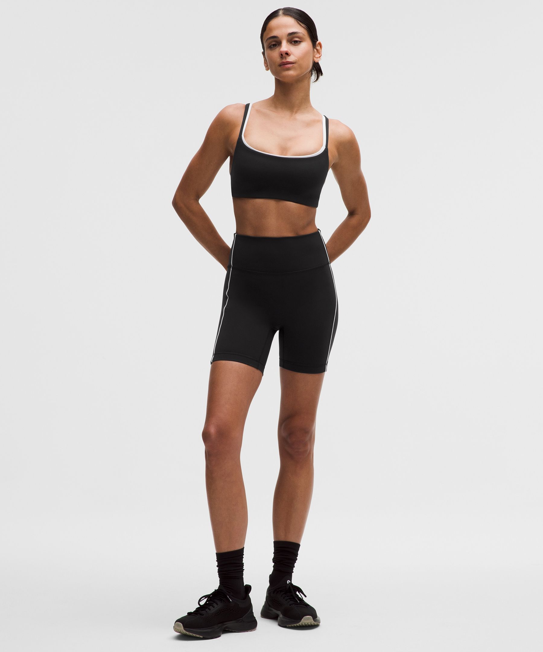 Wunder Train No-Line Piped High-Rise Short 6"