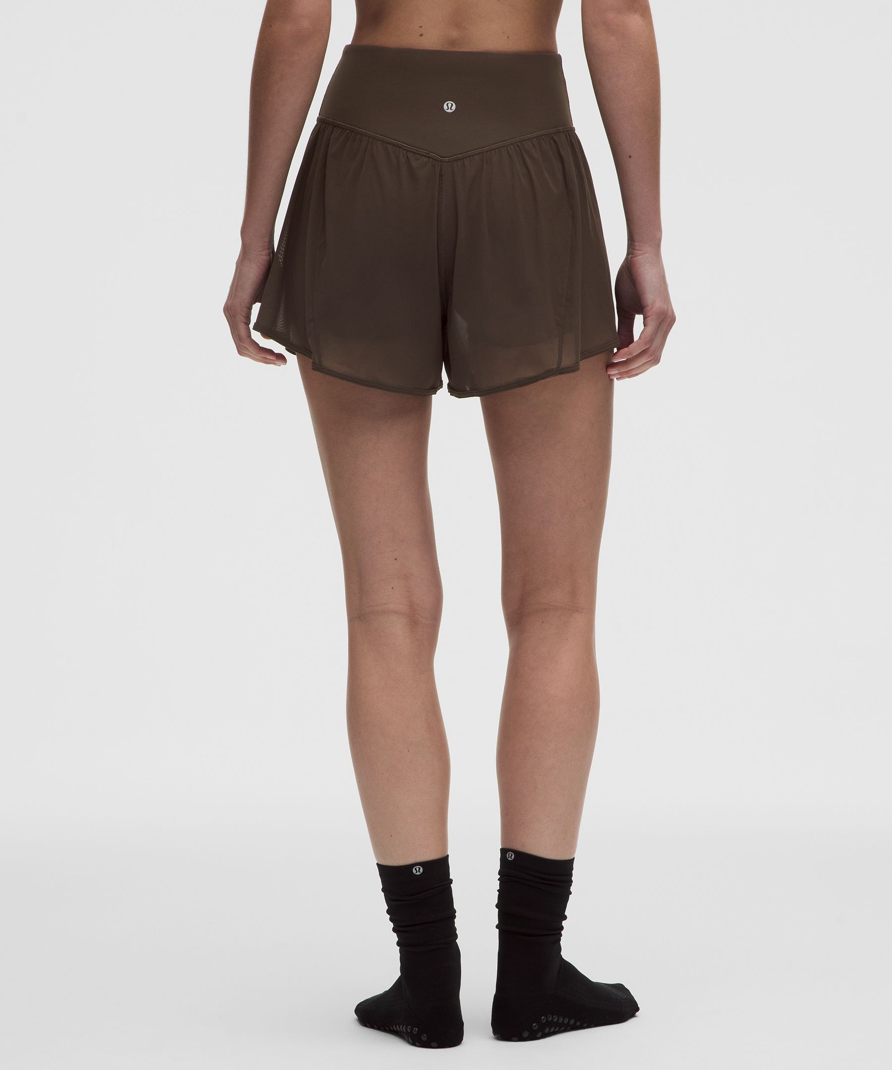 Nulu and Mesh High-Rise Studio Short 3.5"