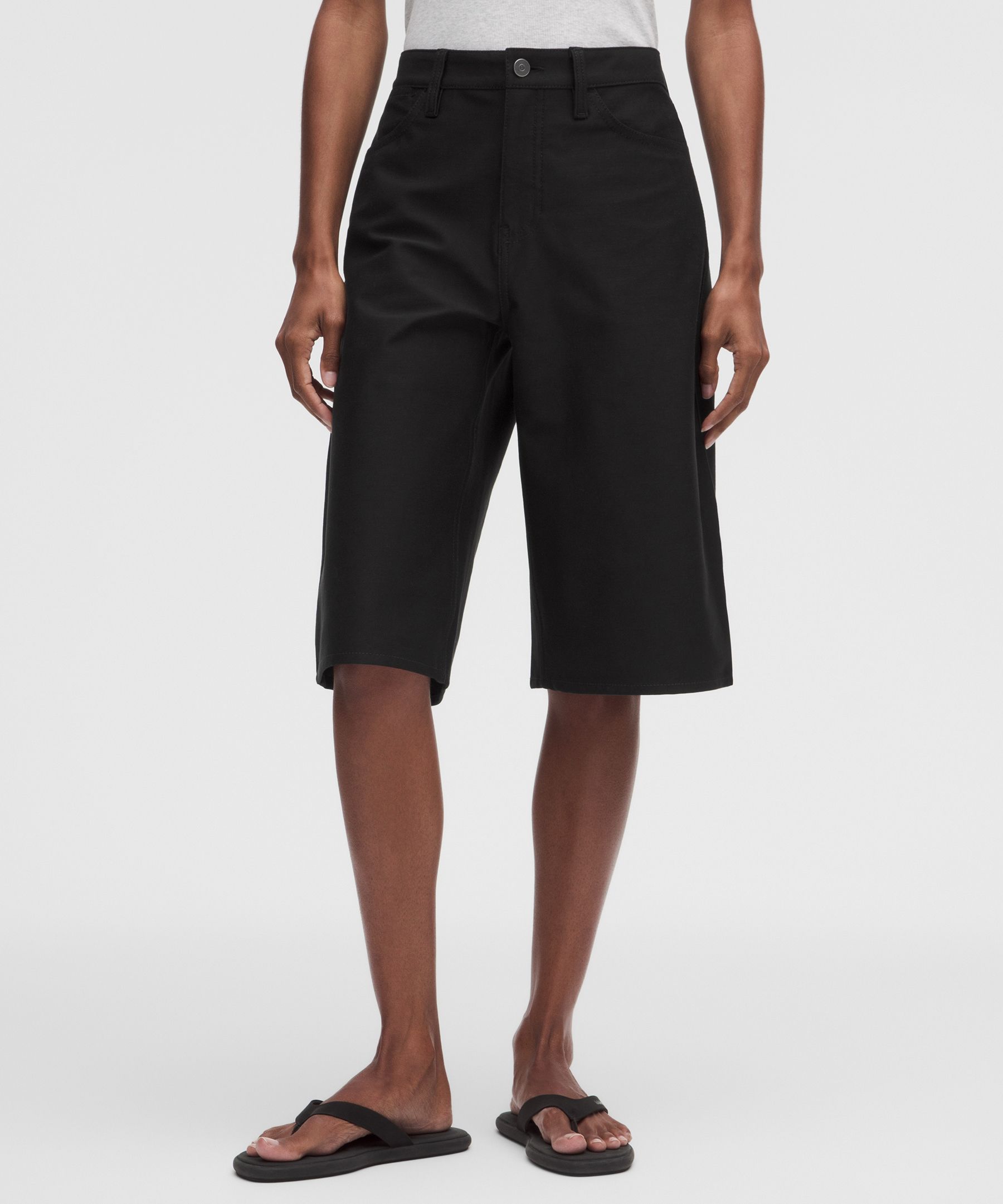 EasyFive Bermuda-Shorts mit niedrigem Bund 36 cm
