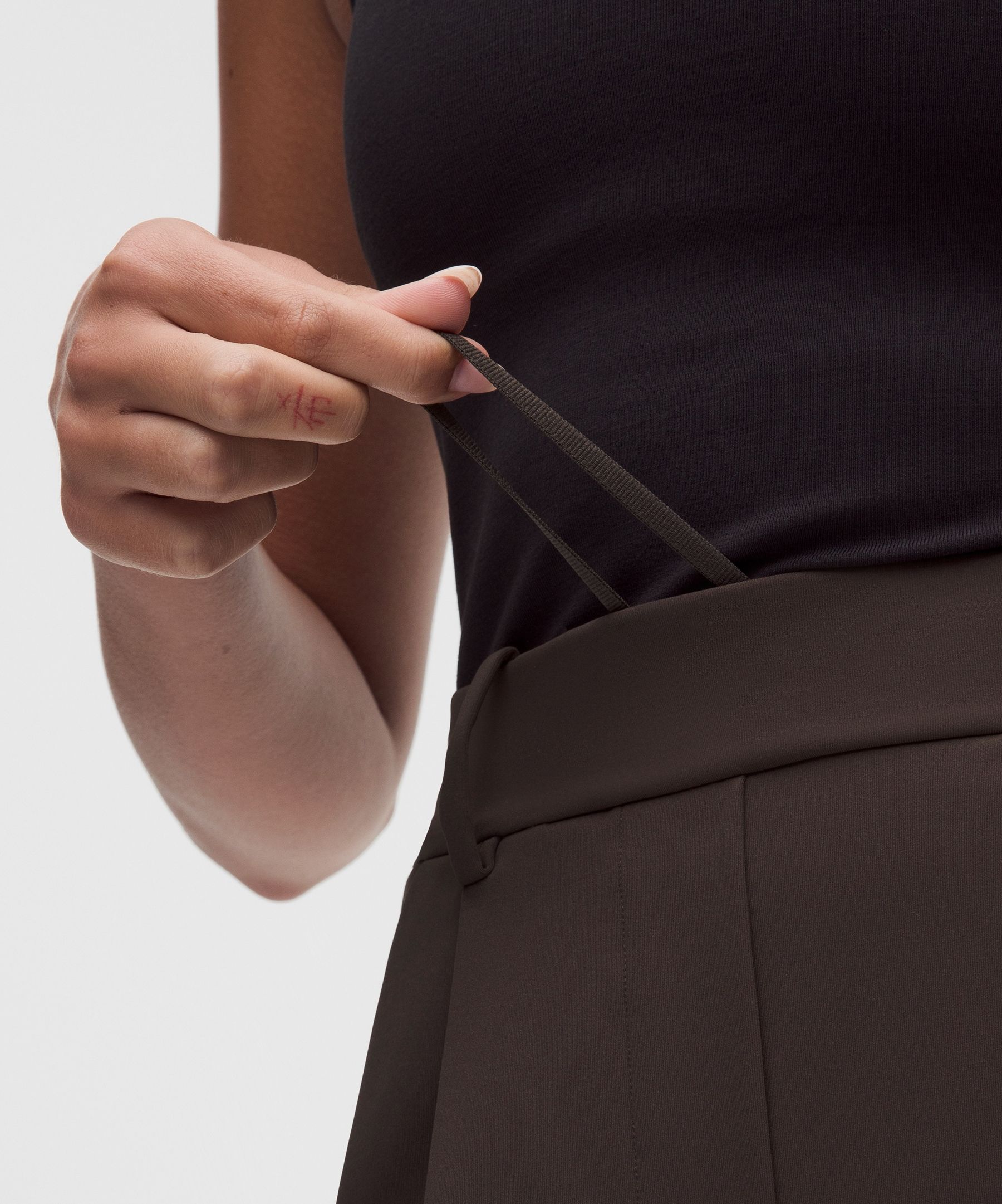 Daydrift Pleated High-Rise Short 5"
