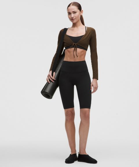 Женские шорты Lululemon Align No Line с высокой посадкой 11