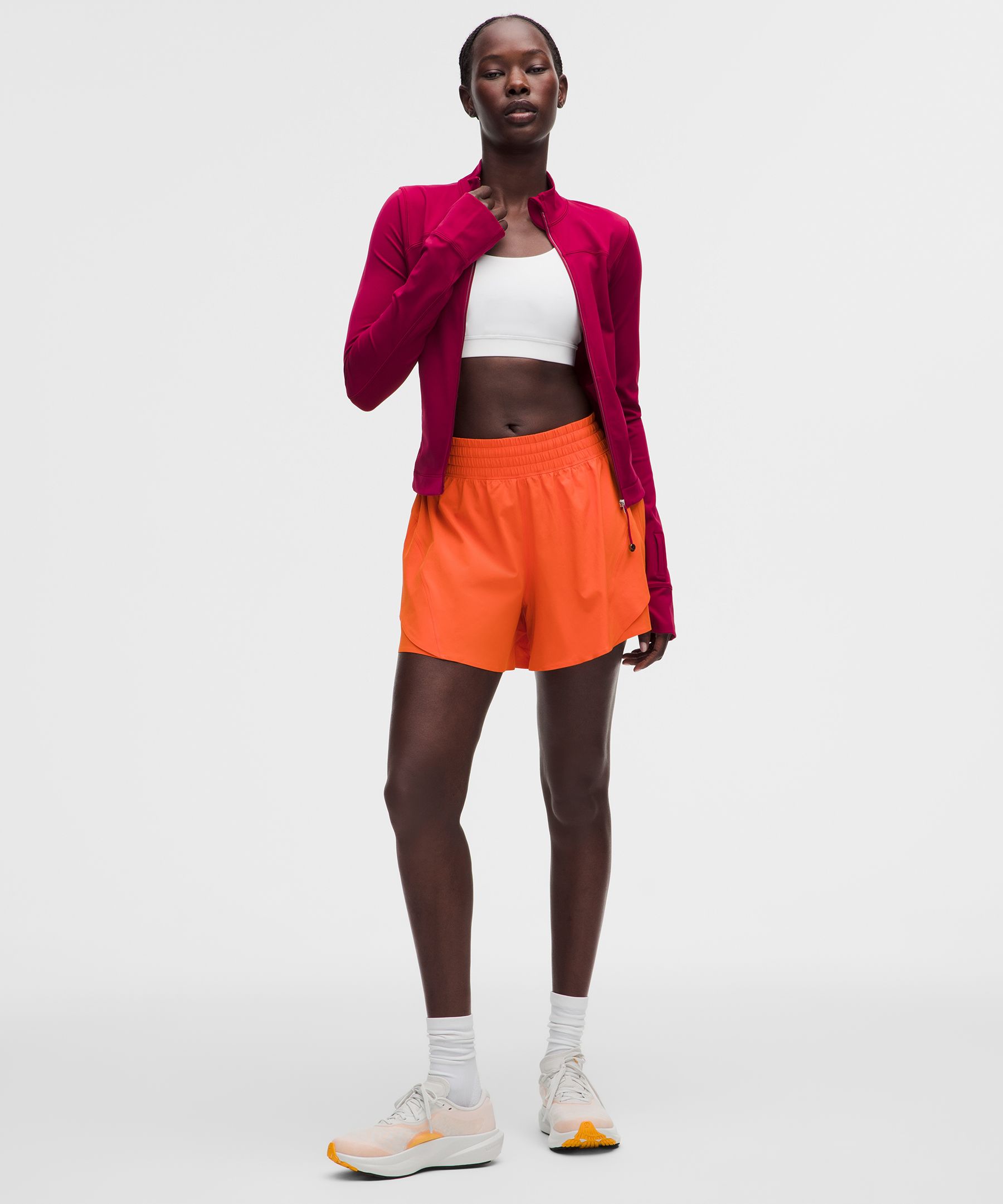 Shake It Out High-Rise Running Short 4"