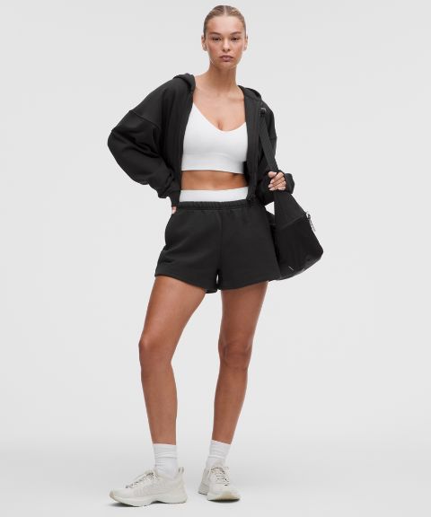 Lululemon French Terry Mid-Rise Short 3.5"