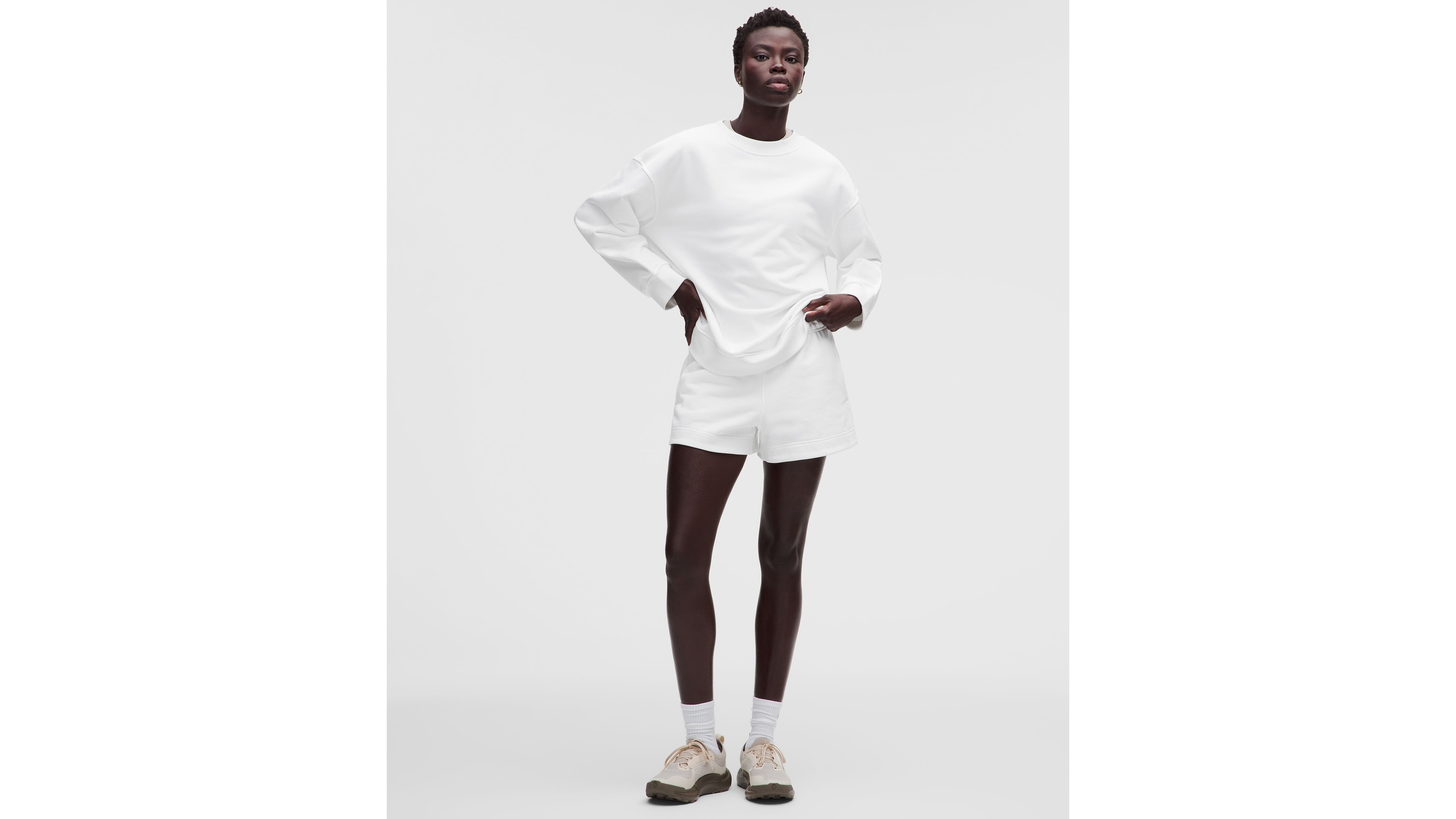 French Terry Mid-Rise Short 3.5"