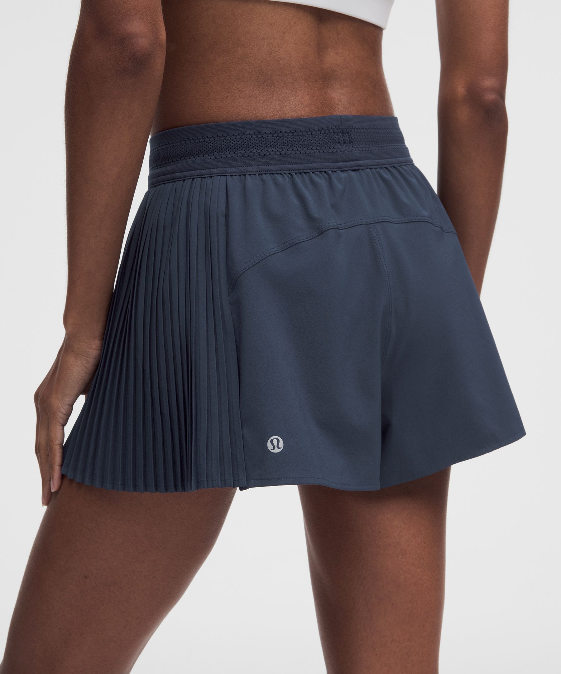 Side-Pleat Tennis Short 2.5"