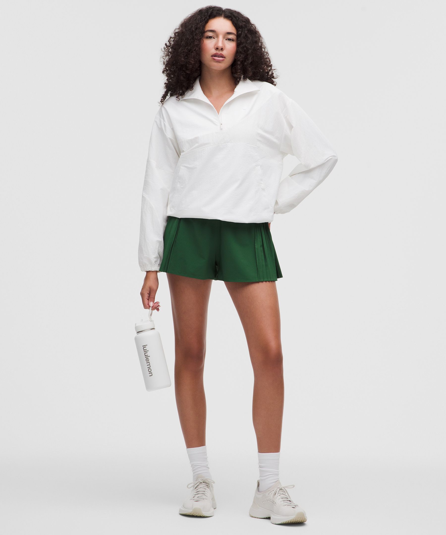 Side-Pleat Tennis Short 2.5"