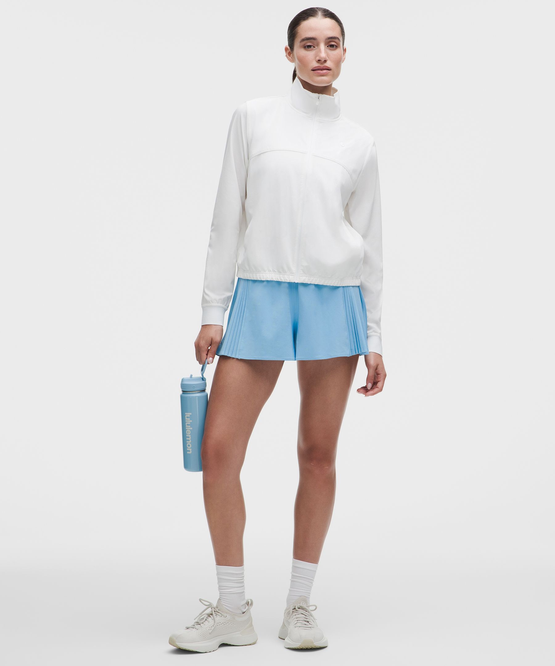 Side-Pleat Tennis Short 2.5"