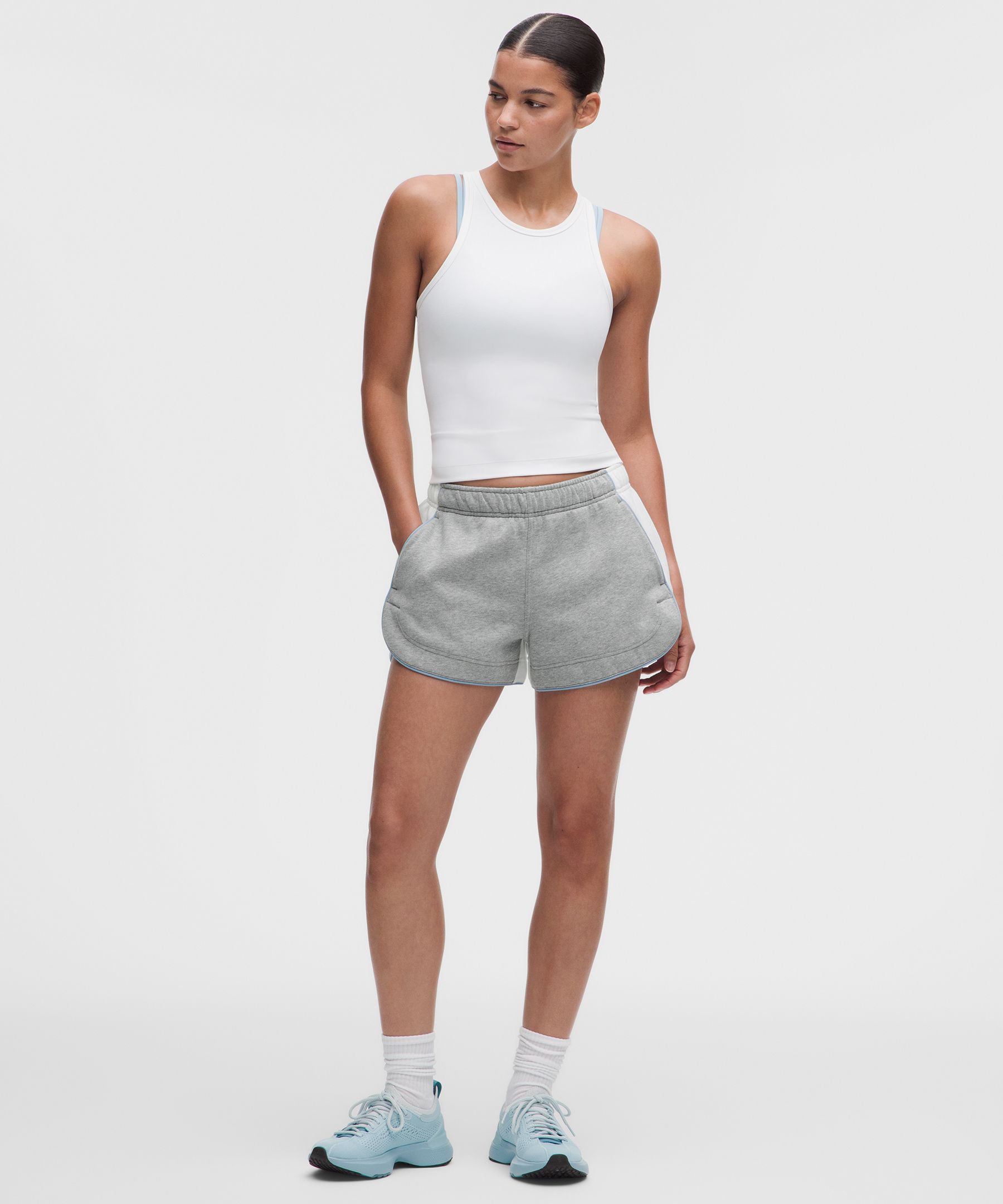 Scuba Mid-Rise Dolphin Short 3" *Colourblock