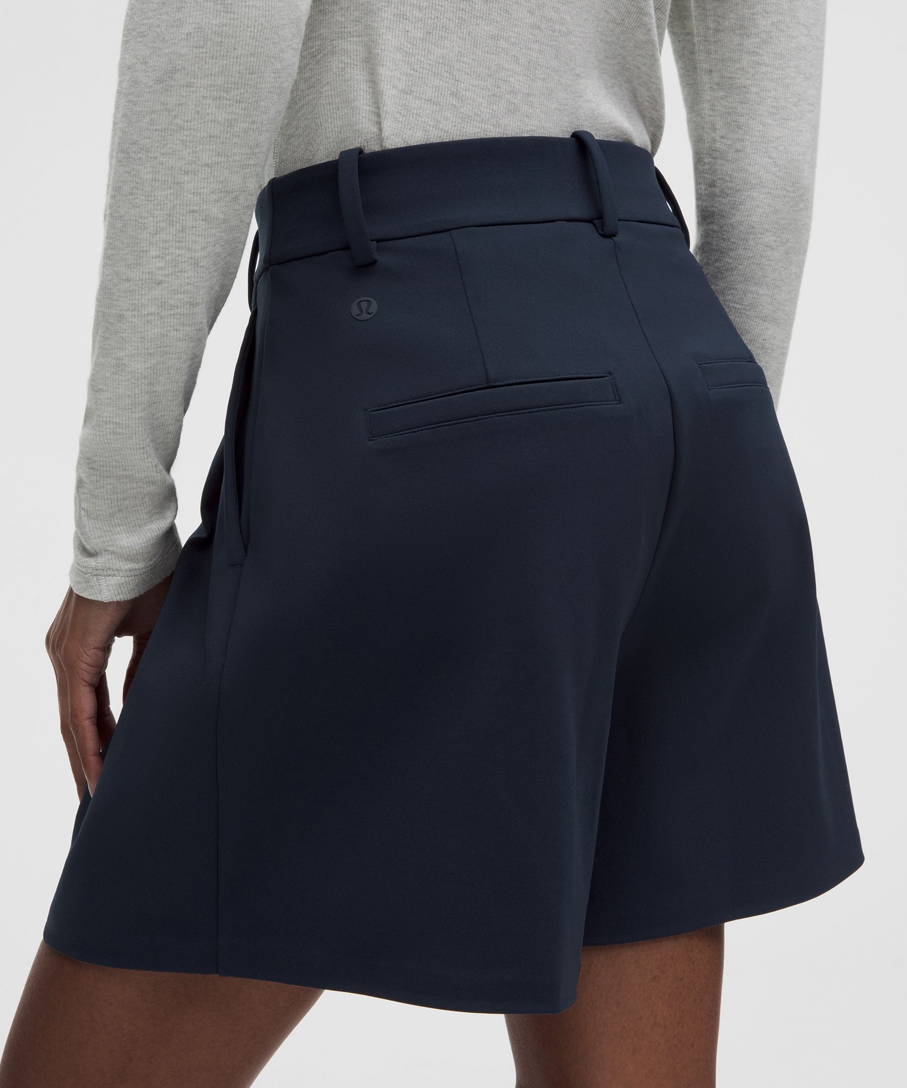 Daydrift Pleated High-Rise Short 5"