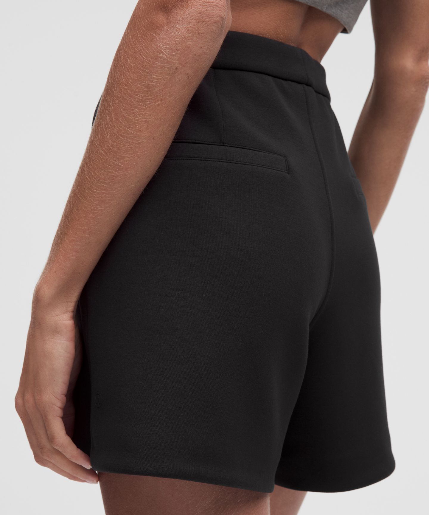 Женские шорты Lululemon Smooth Spacer, высокая посадка, 5, цвет: Чёрный — фото 6