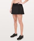 Play Off the Pleats Mid-Rise Skirt