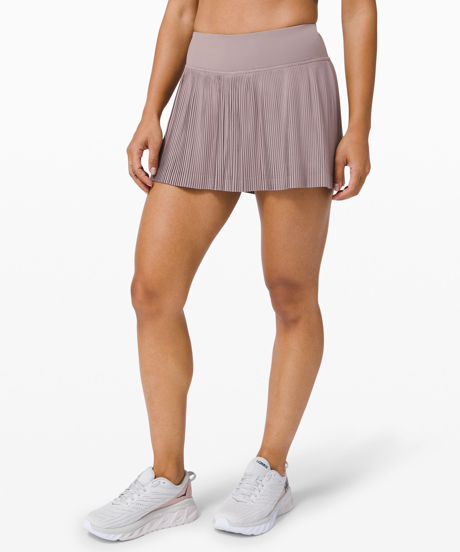 Lululemon pleat store to street skirt