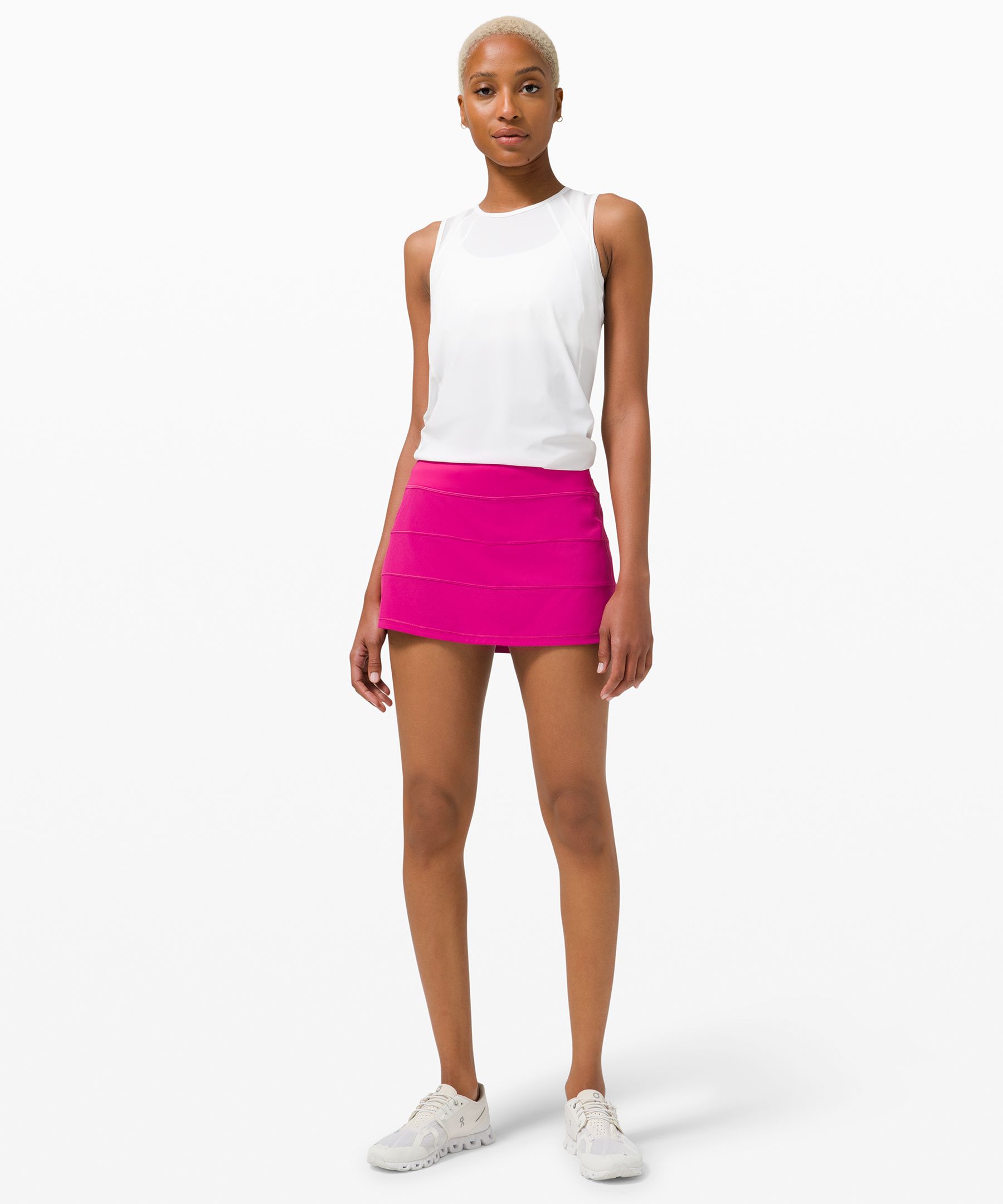 black lululemon skirt