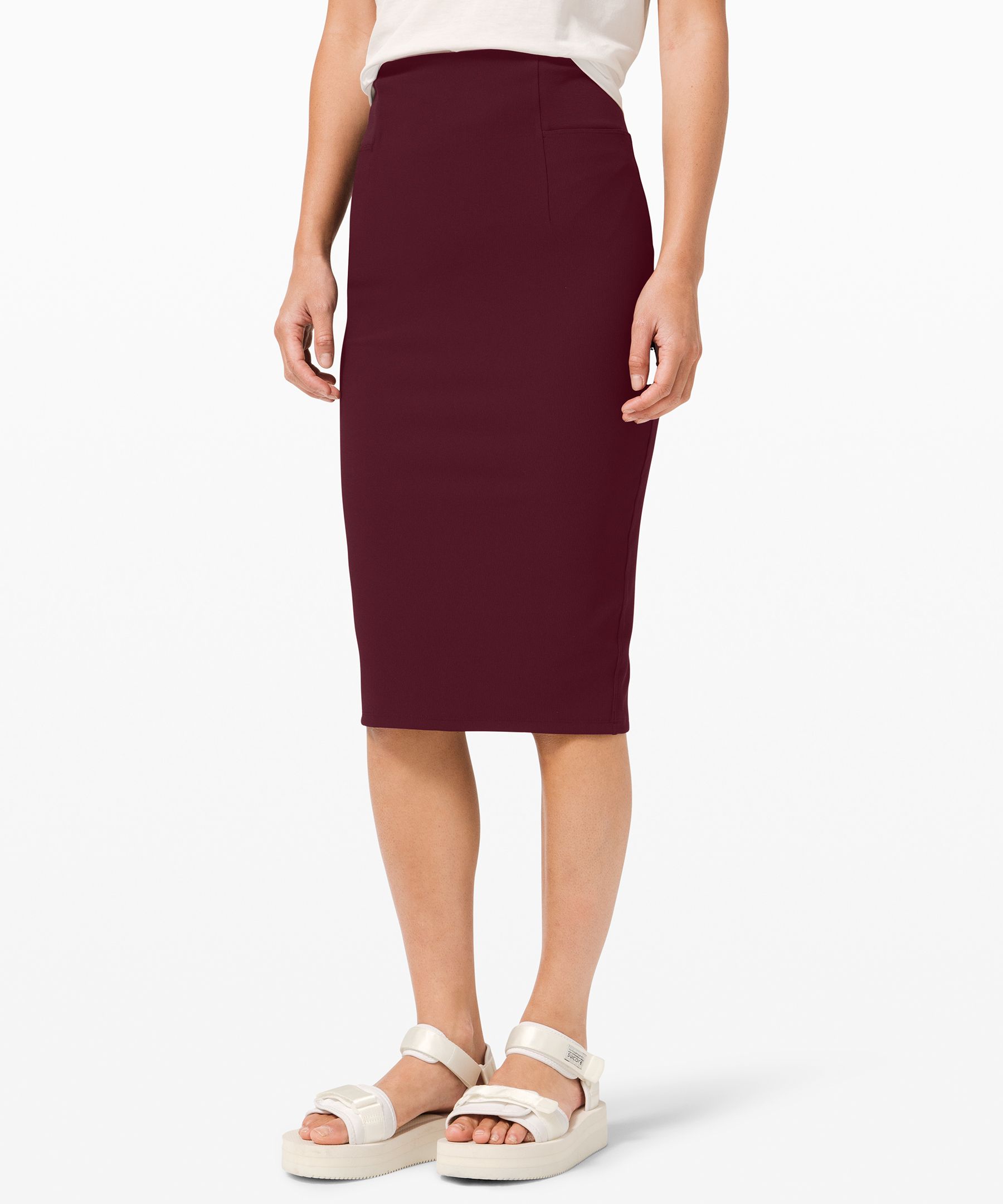 lululemon pencil skirt