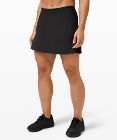 Pleated High-Rise Lined Tennis Skirt