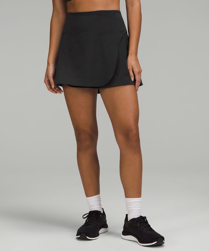 Tennis and Golf High-Rise Wrap Skirt